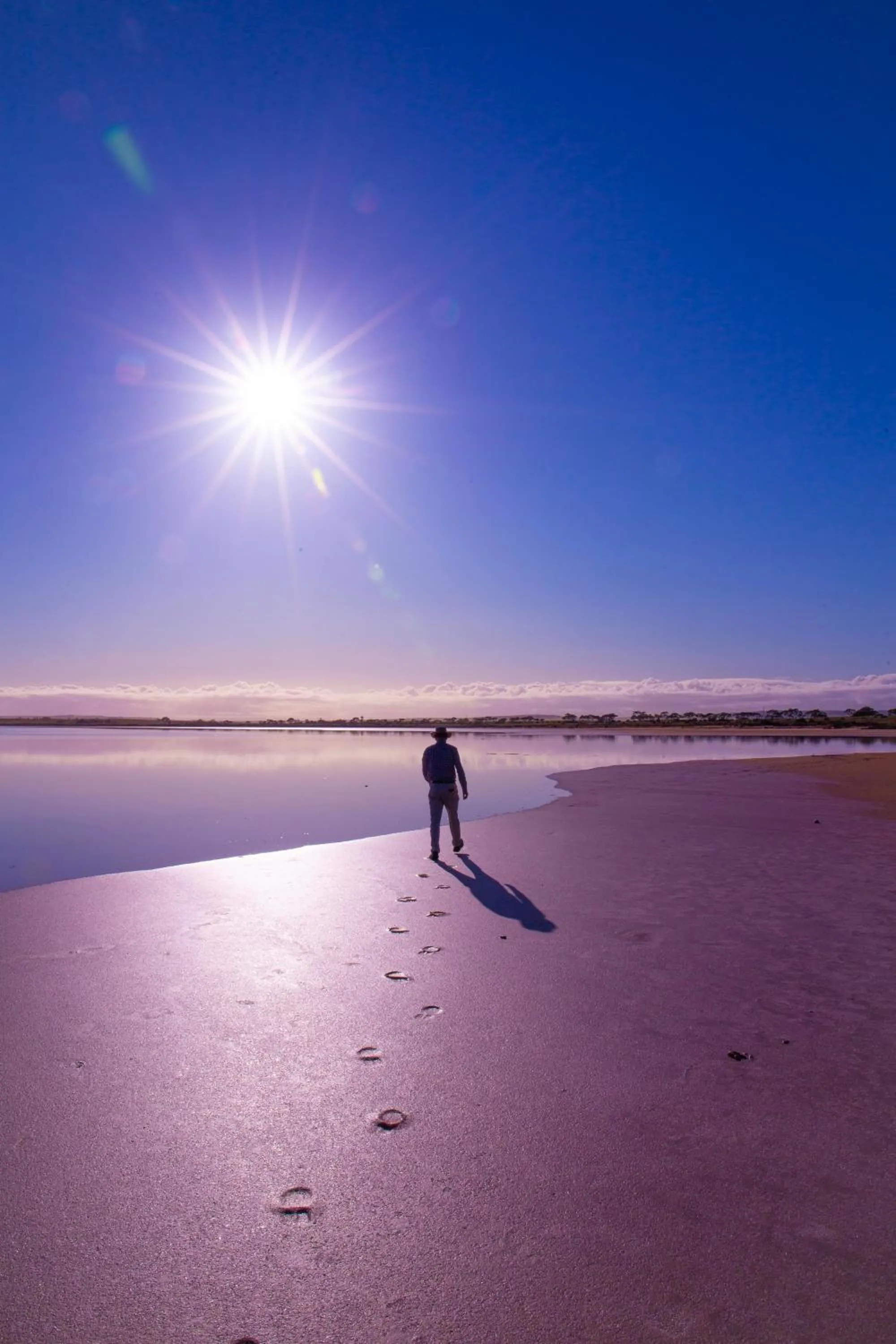 Lake view in Pink Lake Tiny House - 'Peony'