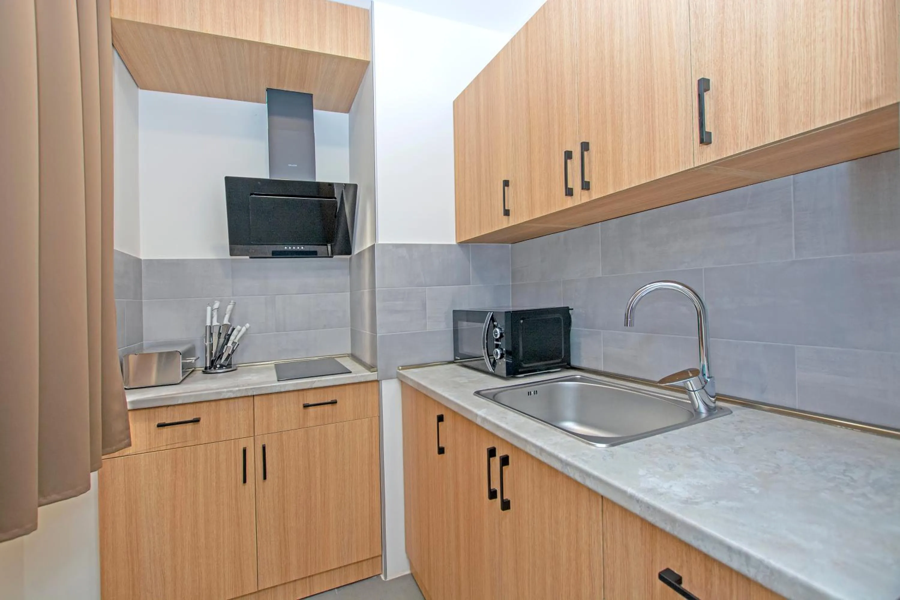 Kitchen or kitchenette in Cartez by Horizon Hotels, Yerevan