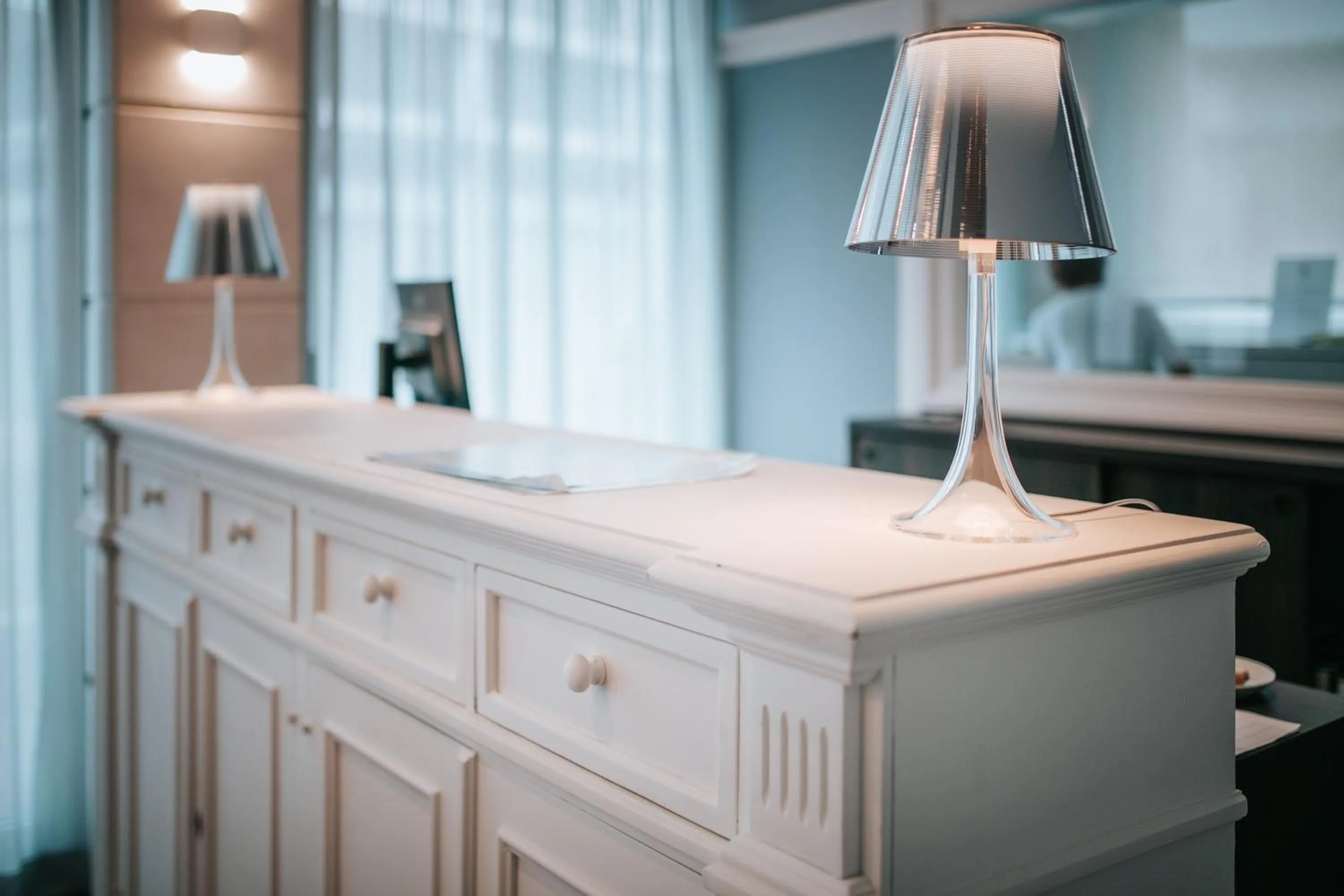 Lobby or reception in Aparthotel Touring