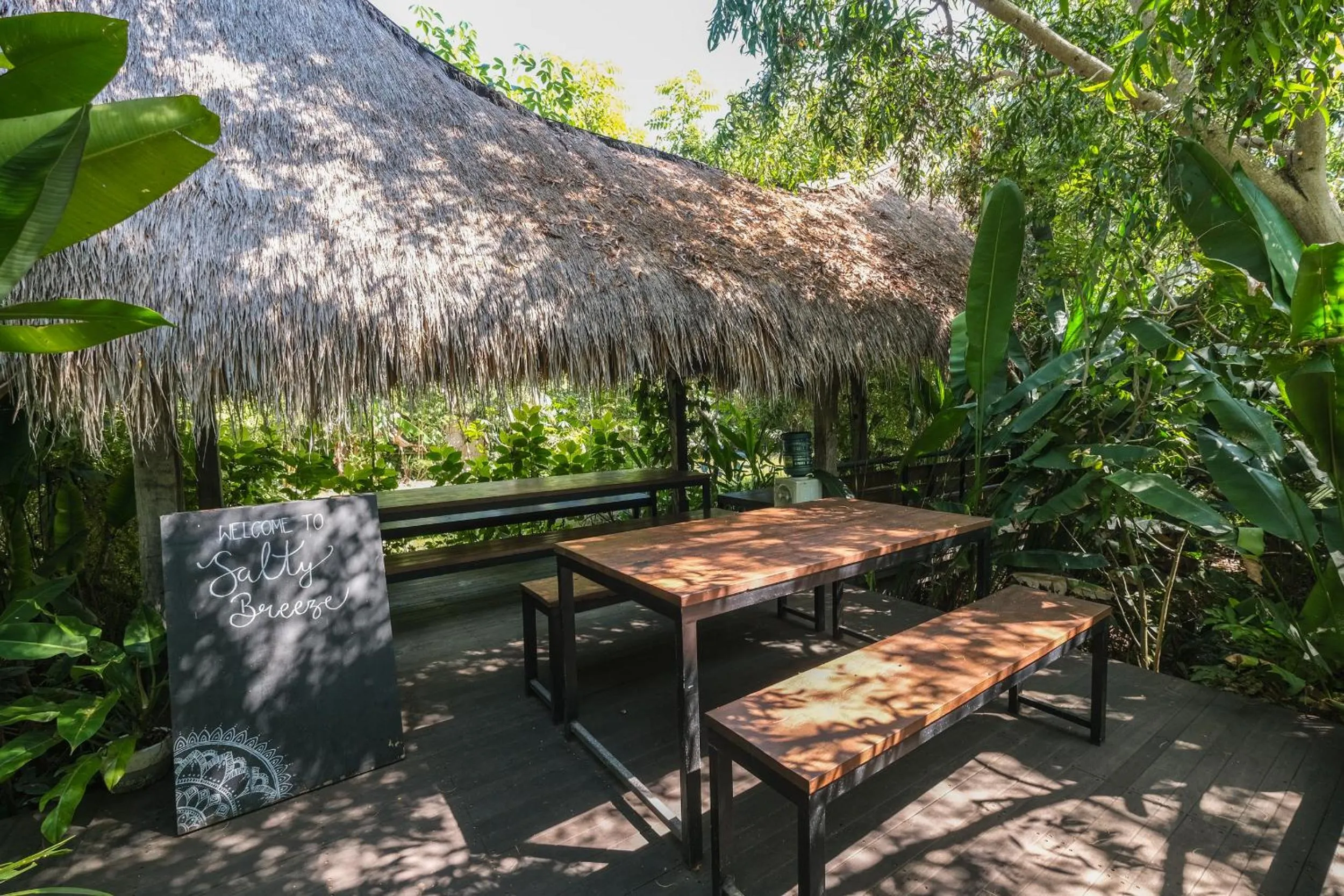 Dining area in Salty Breeze Bali