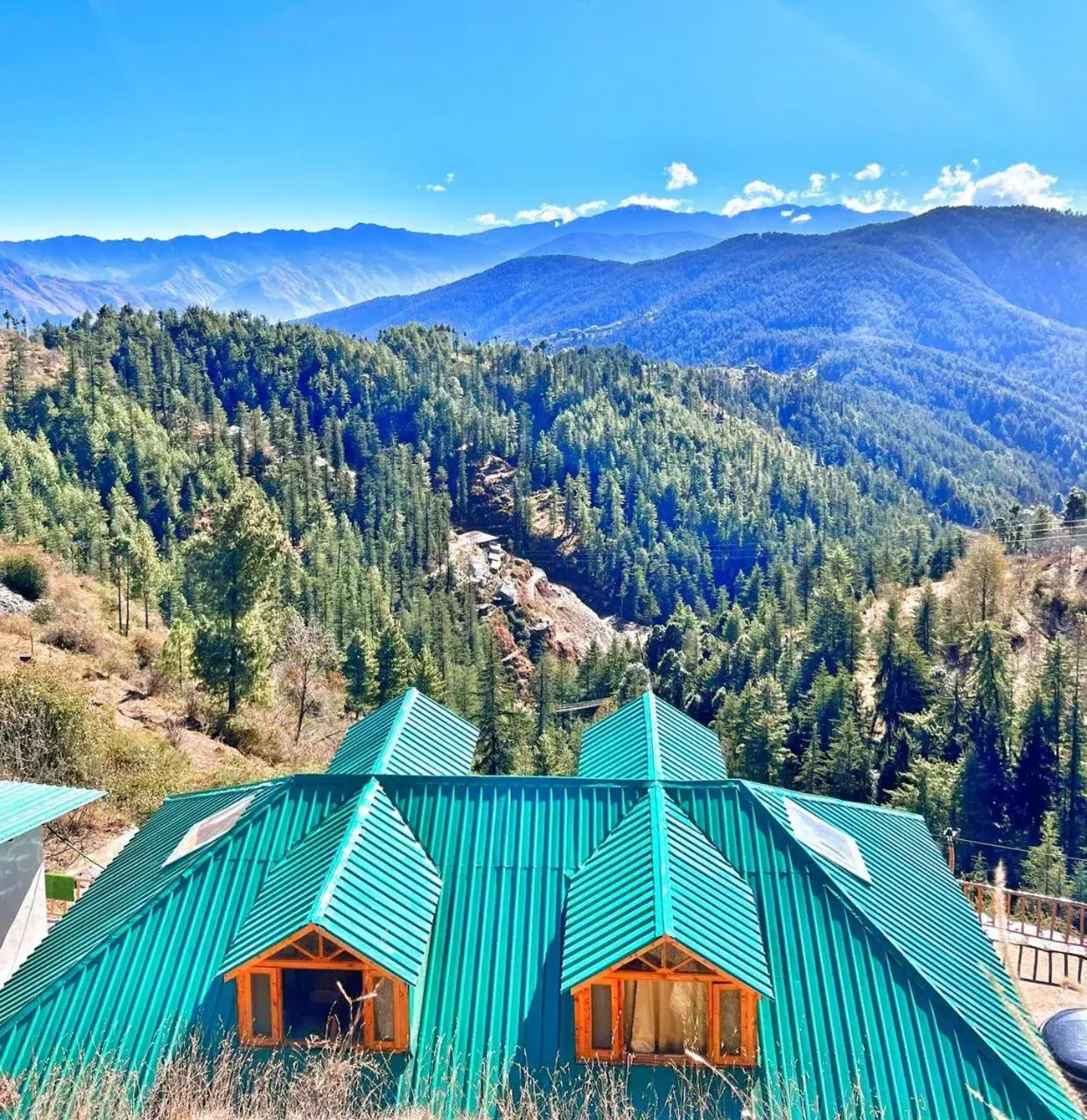 Mountain view in Jomotel Talai Mountain view in Jomotel Talai