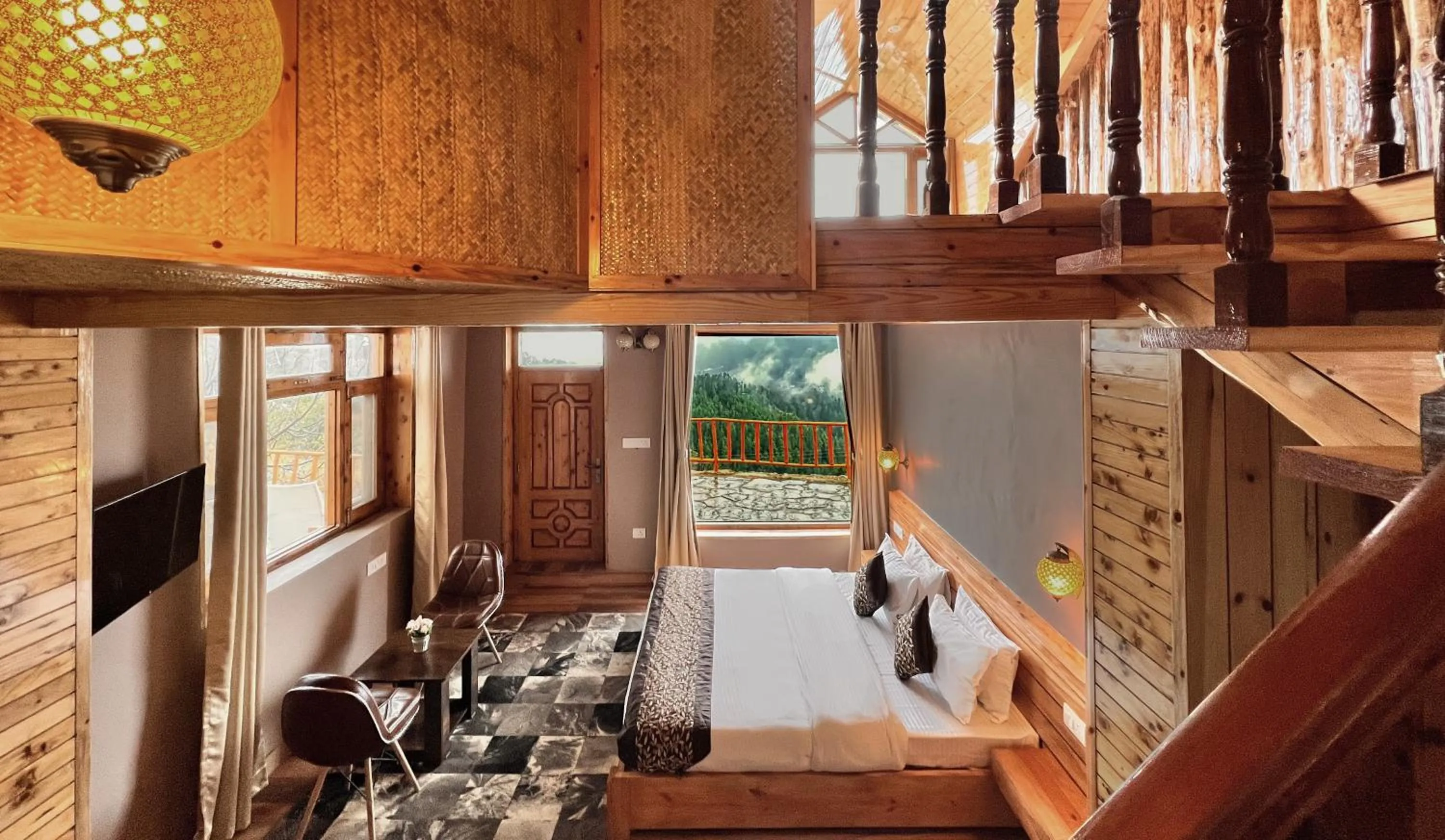 Living room in Jomotel Talai