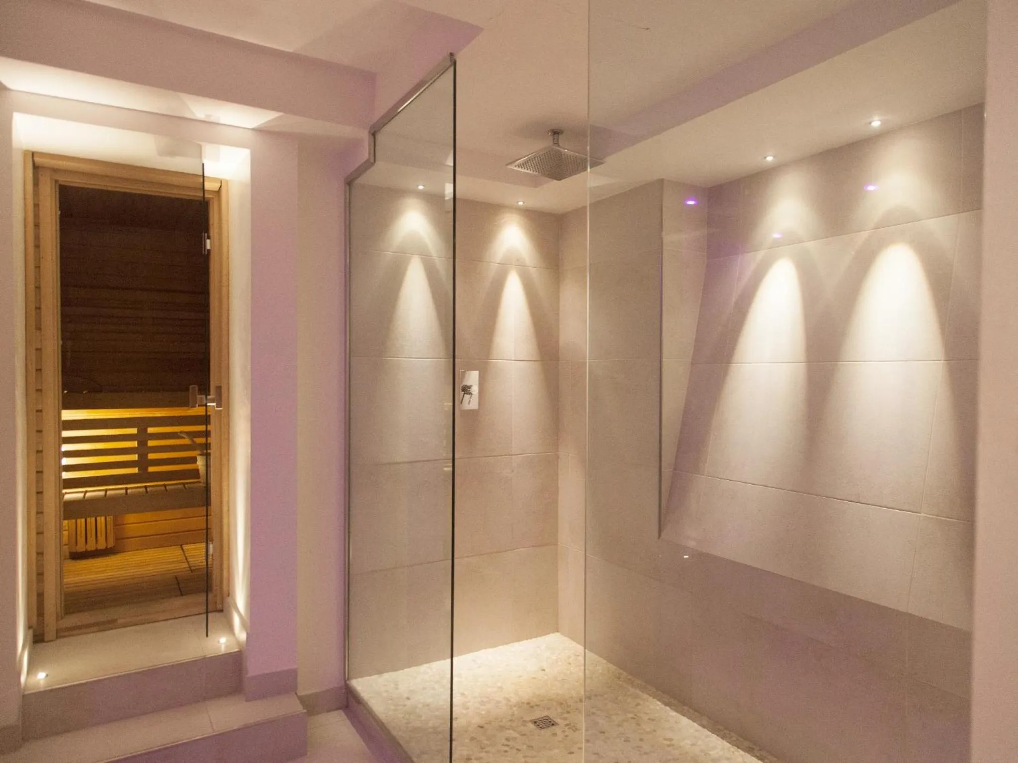 Sauna in Riviera Mare Beach Life Hotel