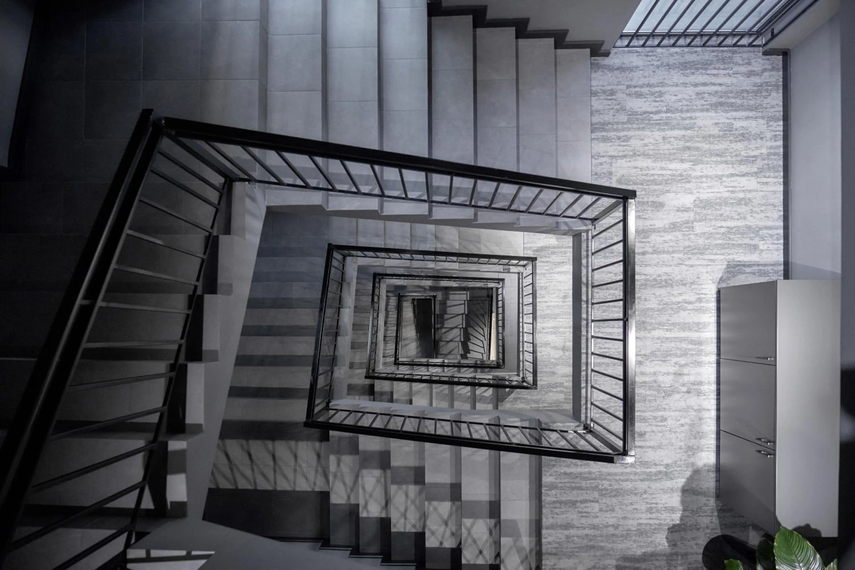 Decorative detail in Sapiens Hotel