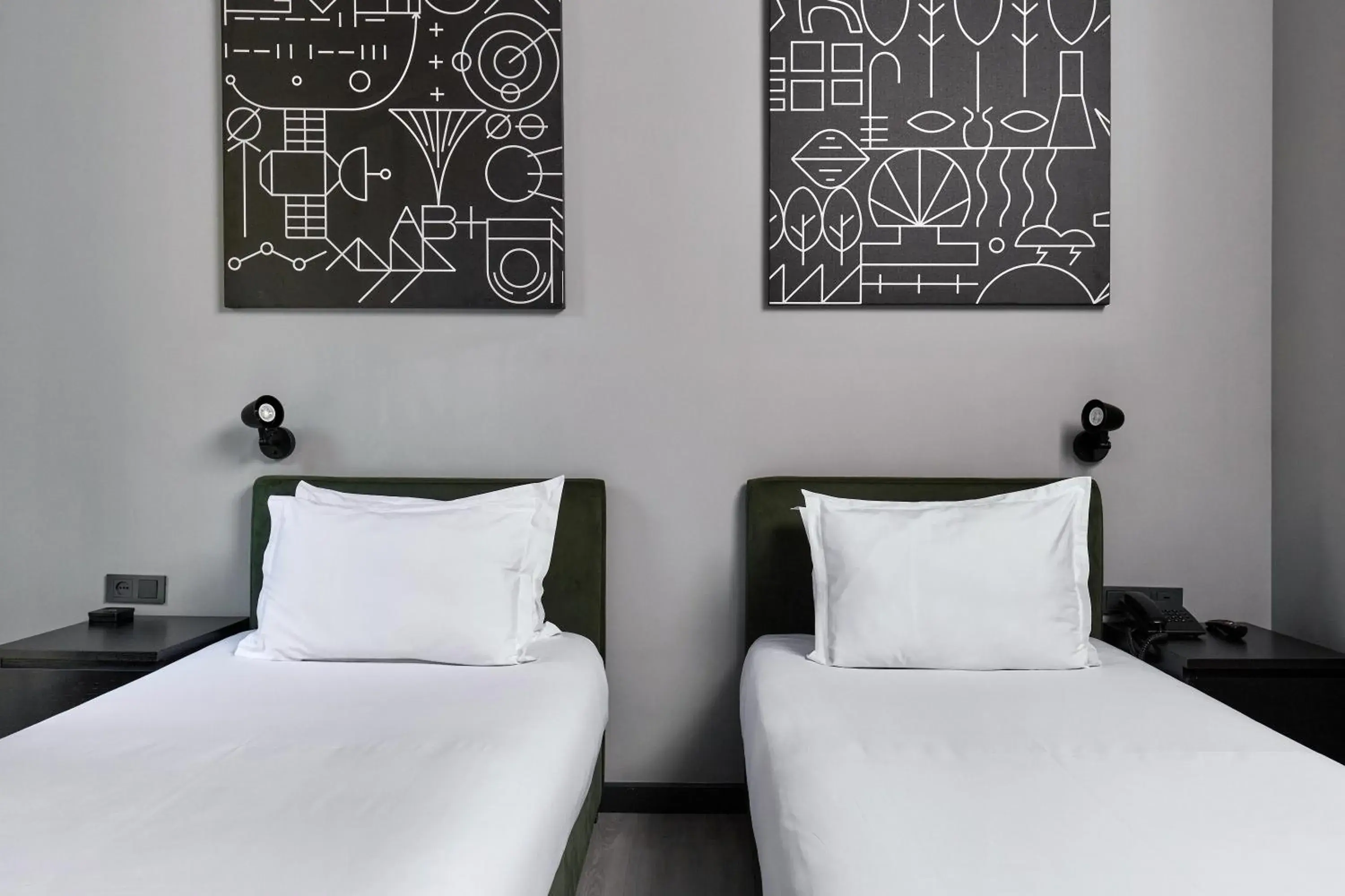 Standard Double or Twin Room - single occupancy in Sapiens Hotel Standard Double or Twin Room - single occupancy in Sapiens Hotel