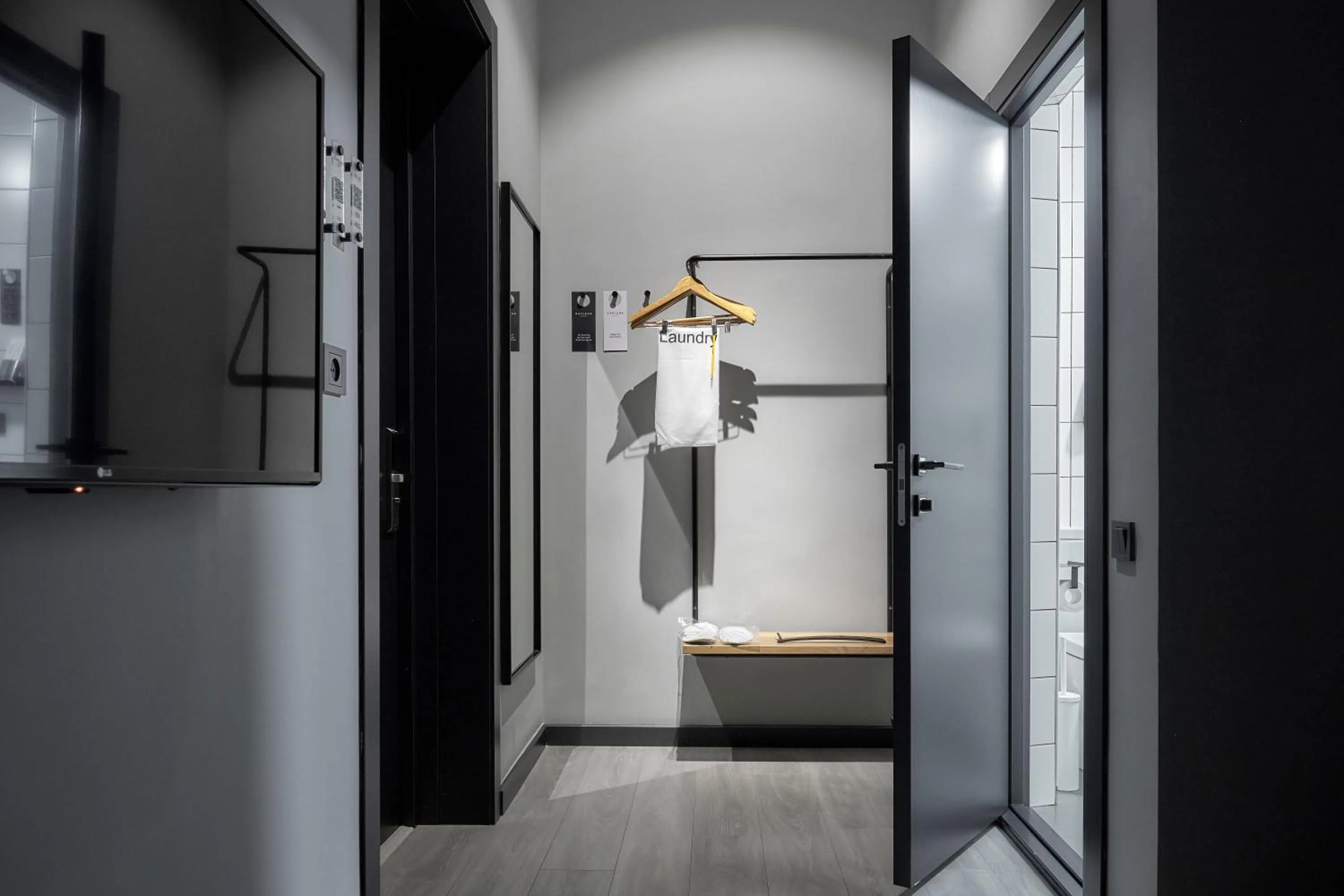 Decorative detail in Sapiens Hotel