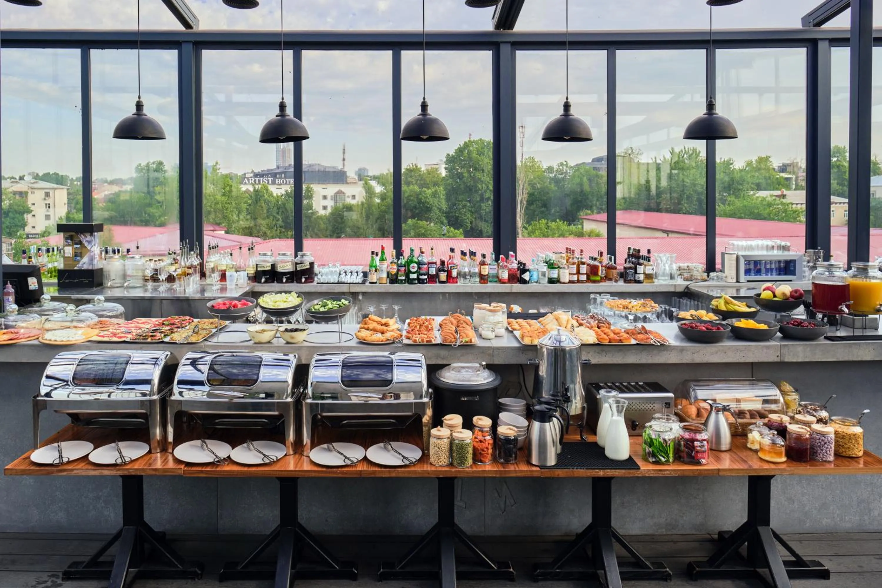 Food and drinks in Sapiens Hotel