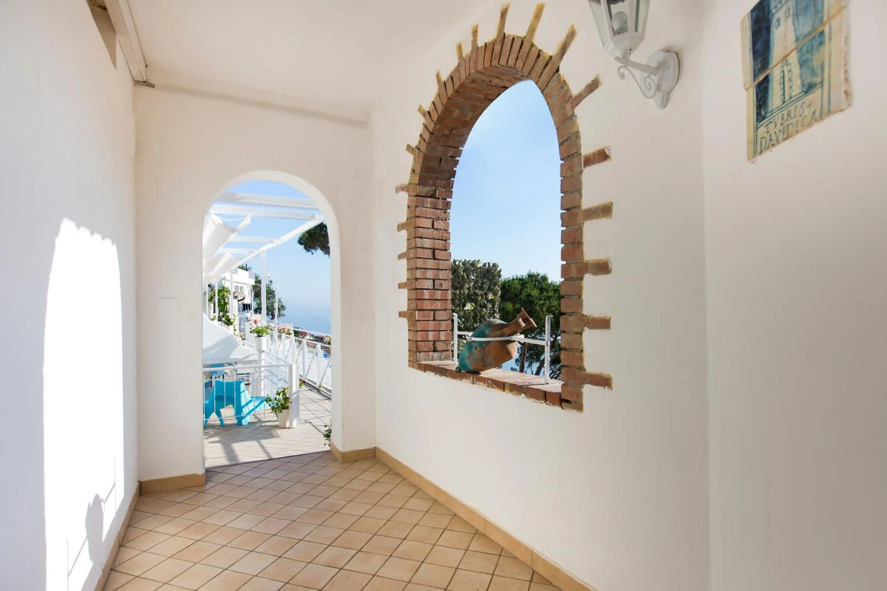 Patio in Residence Le Terrazze