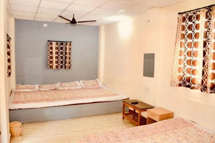 Bed in Sai Sagar Beach Niwas
