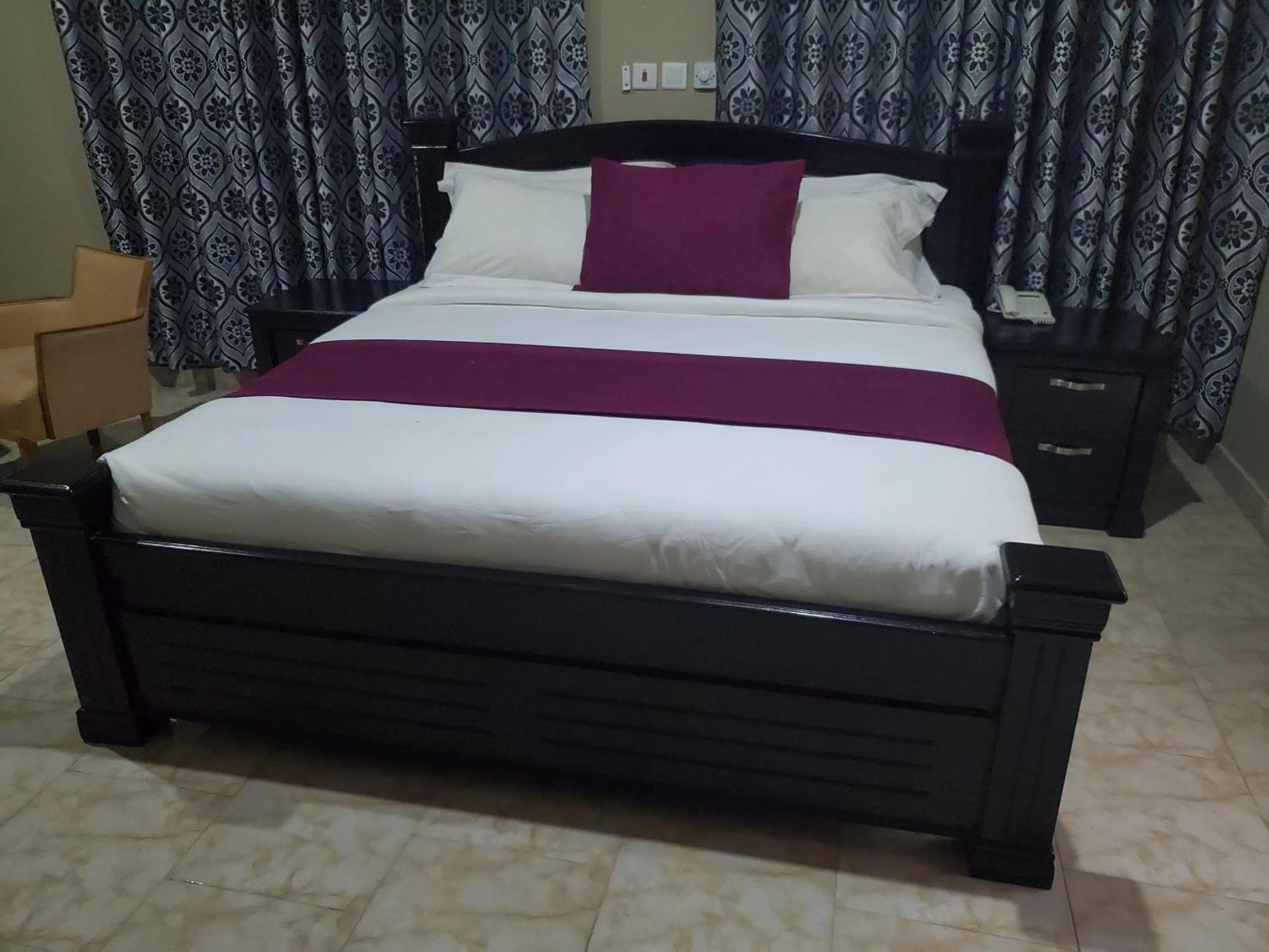 Bed in Kislas Luxury Hotel