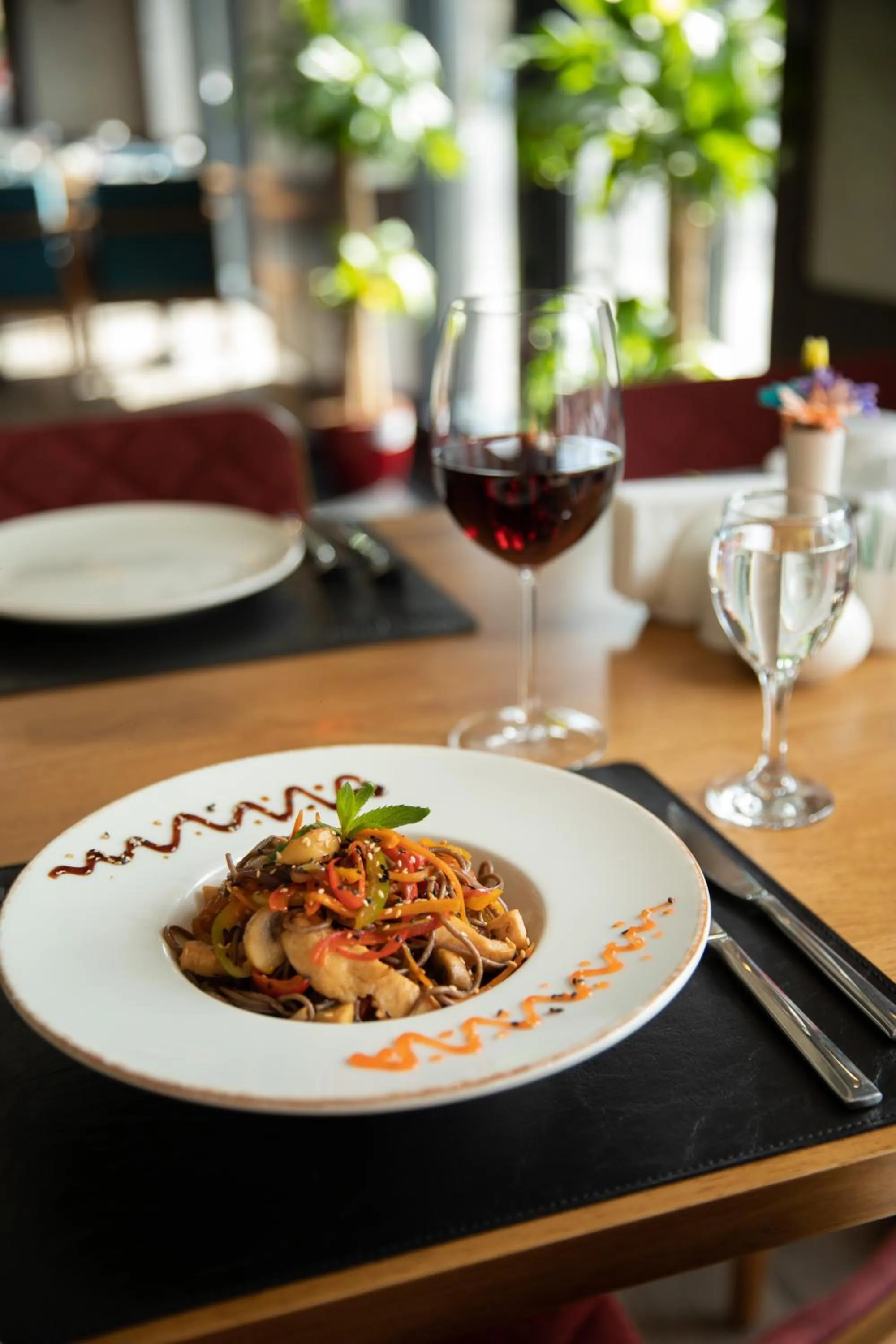 Restaurant/places to eat in Premium Hotel Ganja