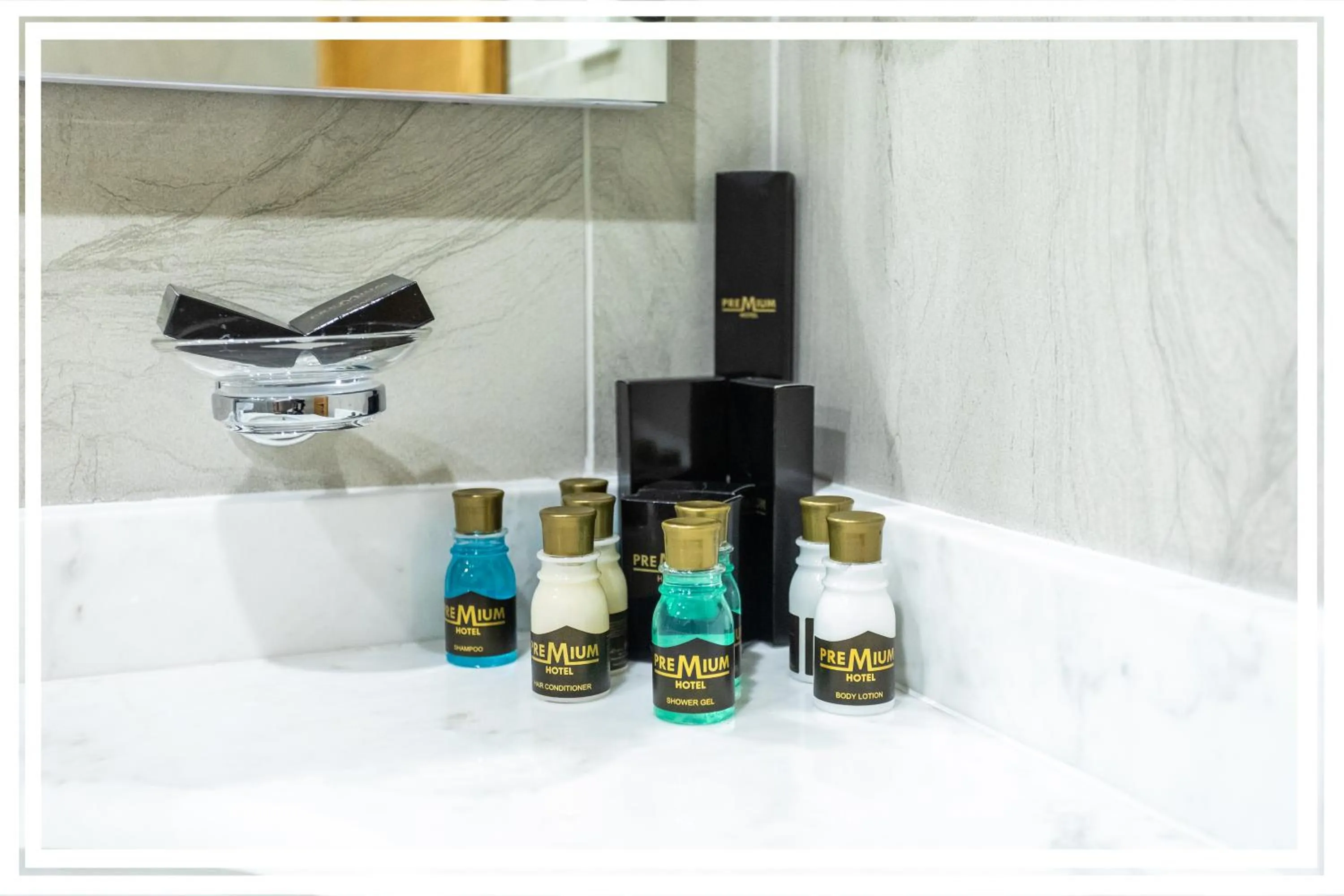 Shower in Premium Hotel Ganja