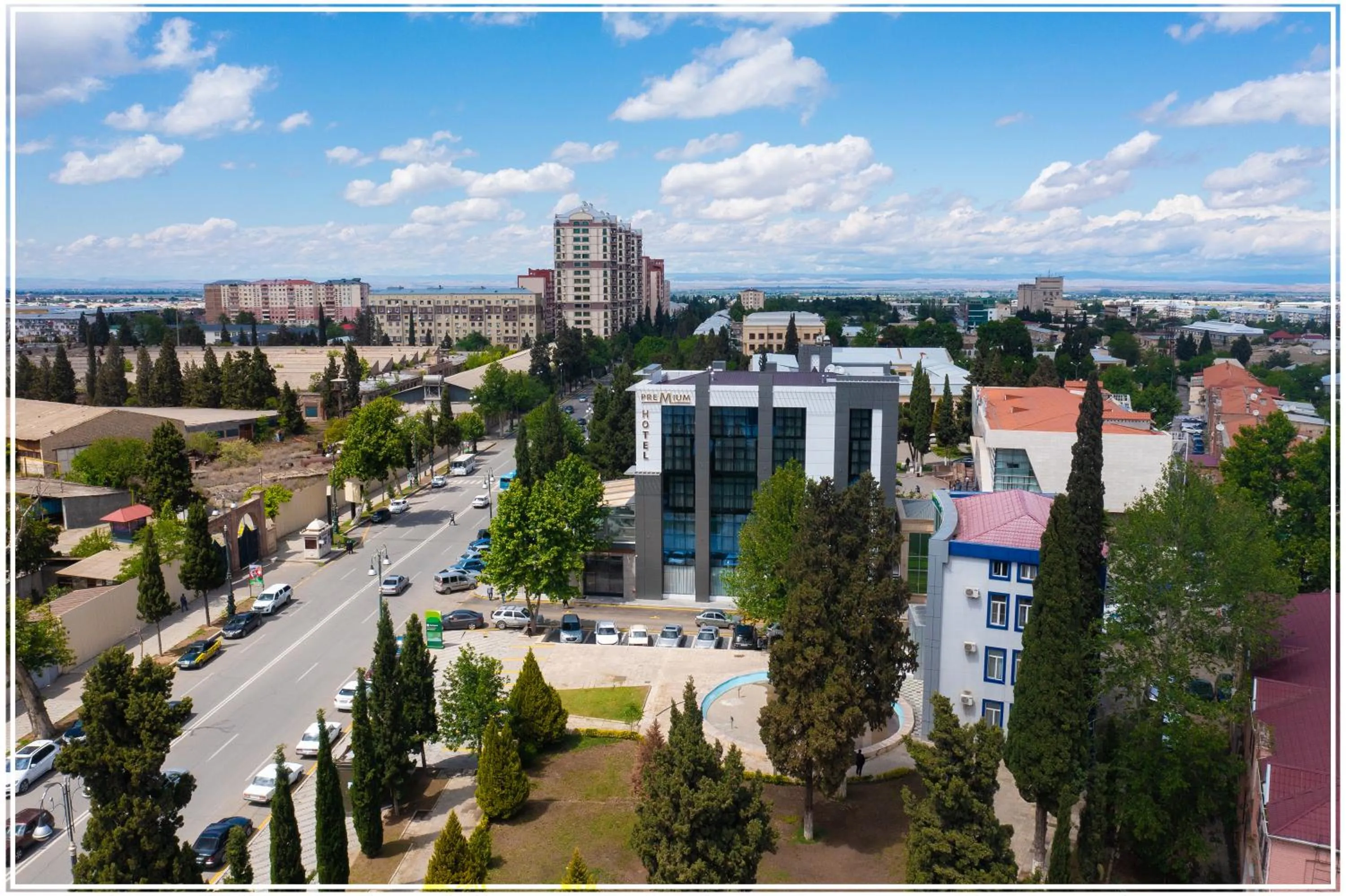 Property building in Premium Hotel Ganja