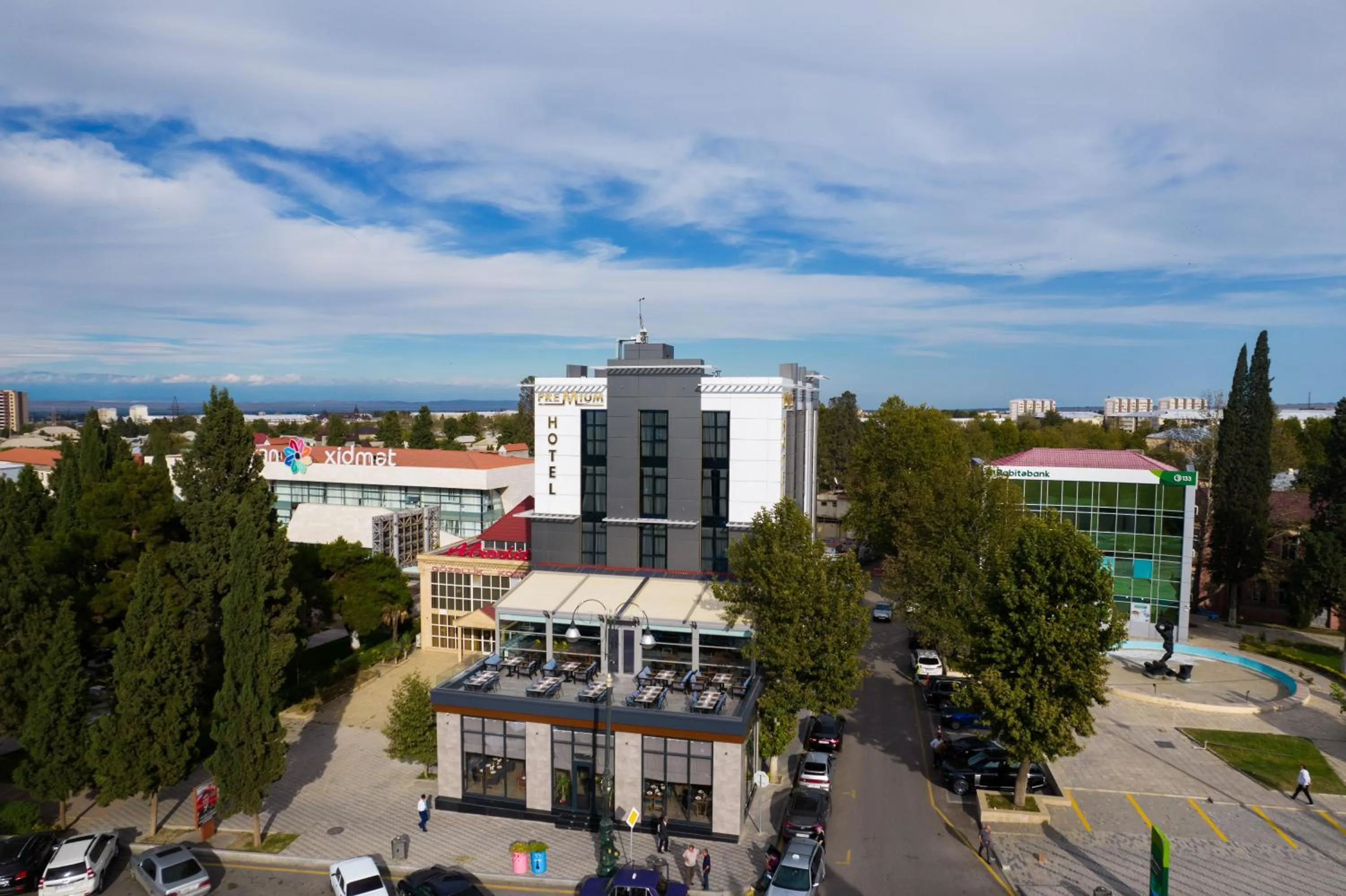 Property building in Premium Hotel Ganja