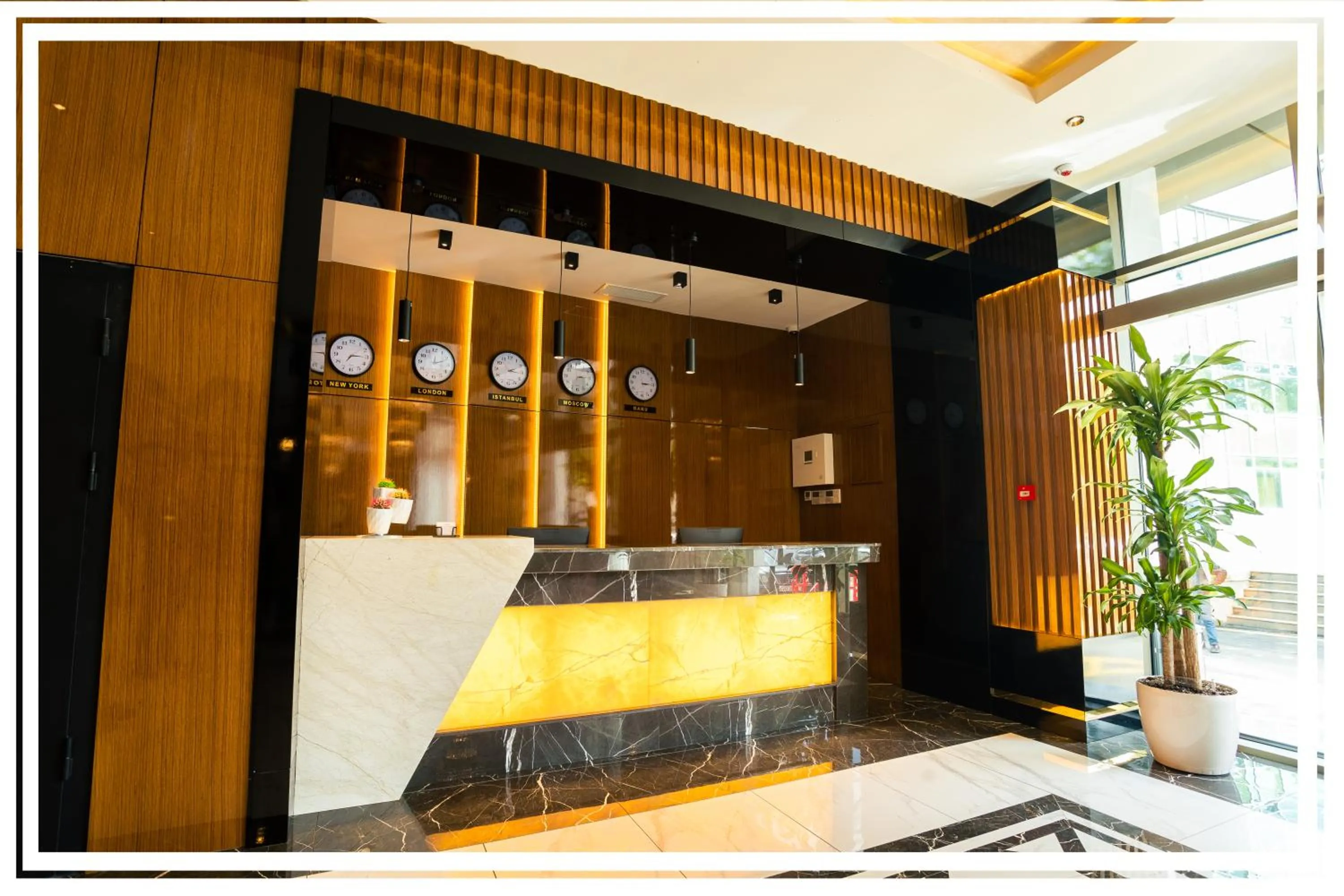 Lobby or reception in Premium Hotel Ganja