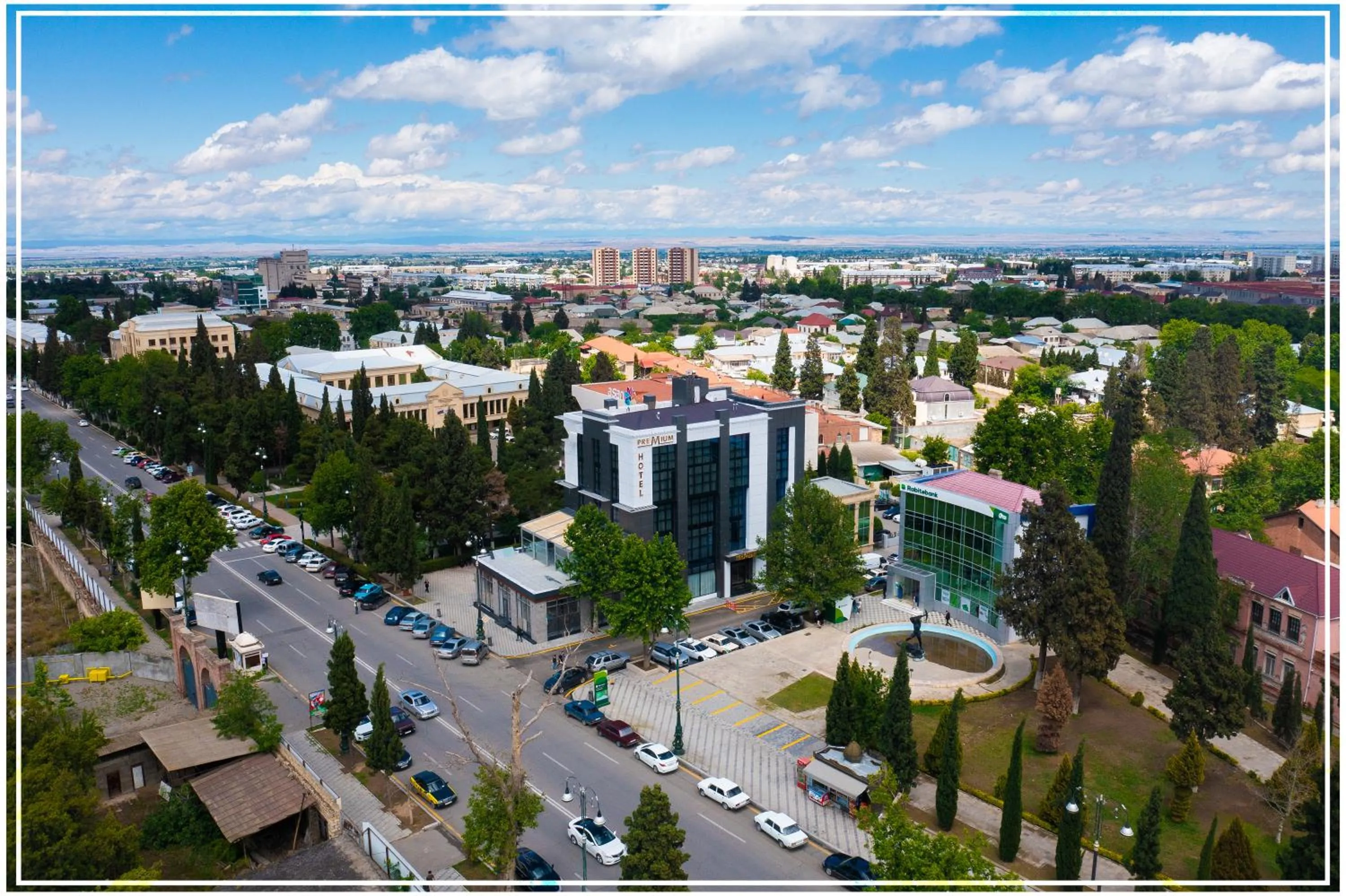 Property building in Premium Hotel Ganja