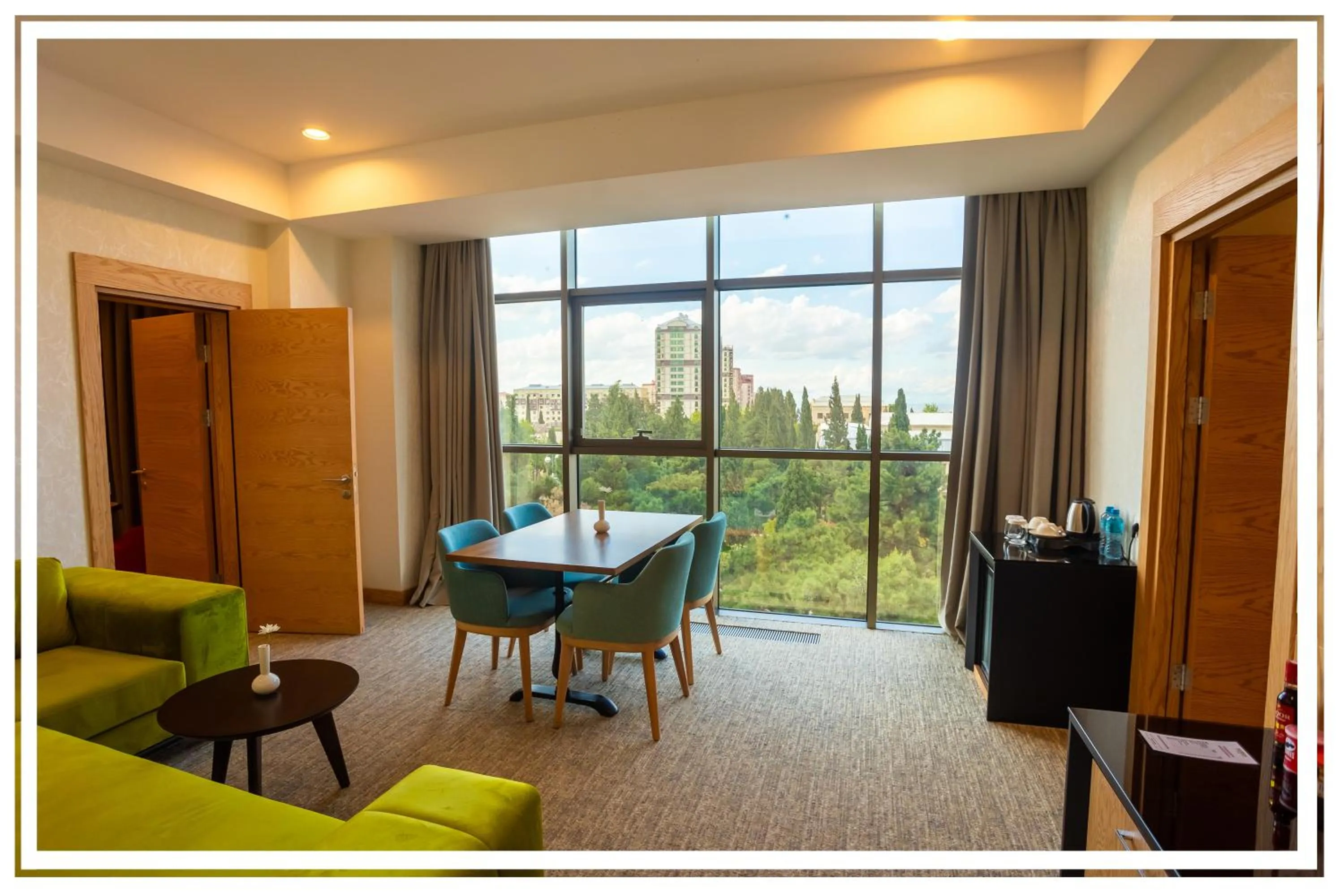 Dining area in Premium Hotel Ganja