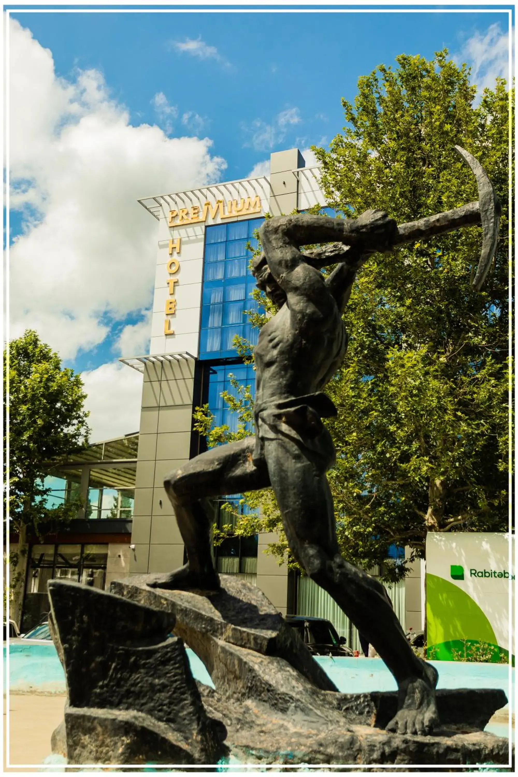 Property building in Premium Hotel Ganja Property building in Premium Hotel Ganja