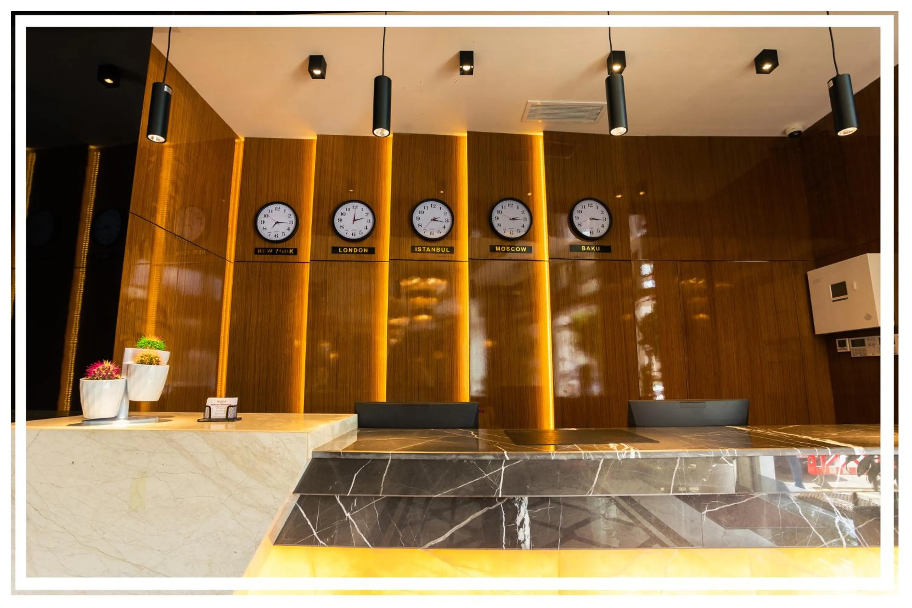 Lobby or reception in Premium Hotel Ganja