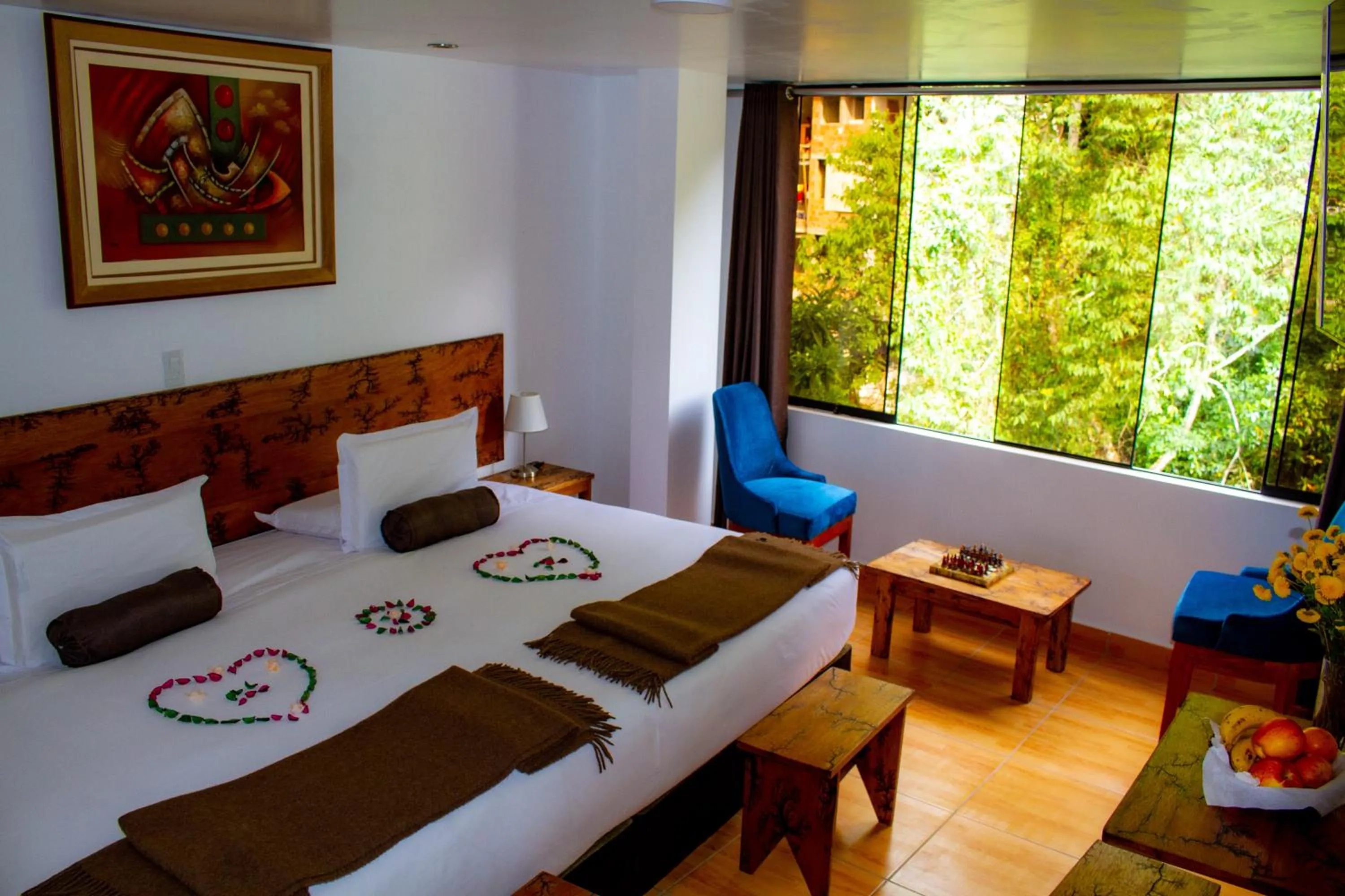 Photo of the whole room, Bed in Hotel Tara Machupicchu