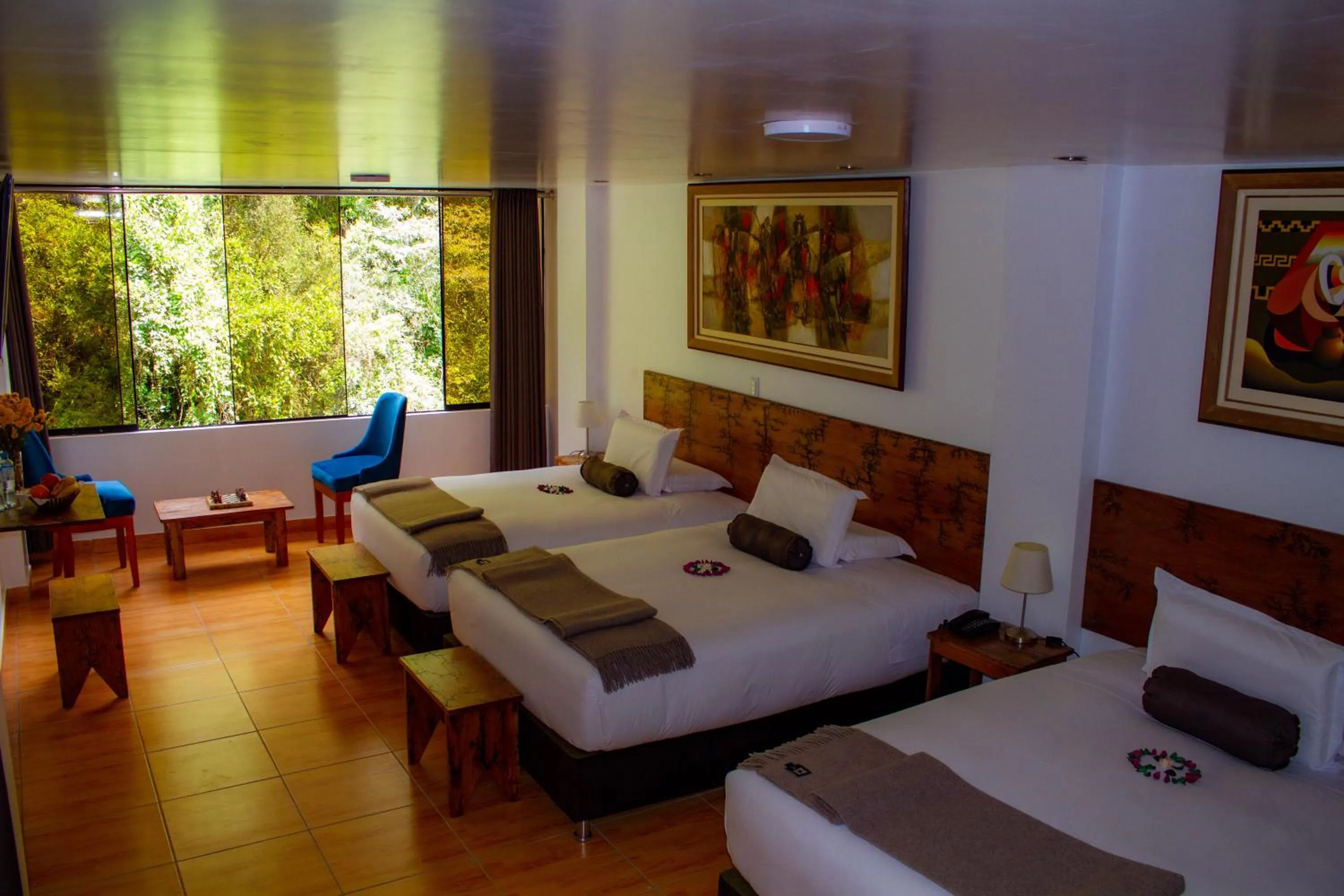 Photo of the whole room, Bed in Hotel Tara Machupicchu