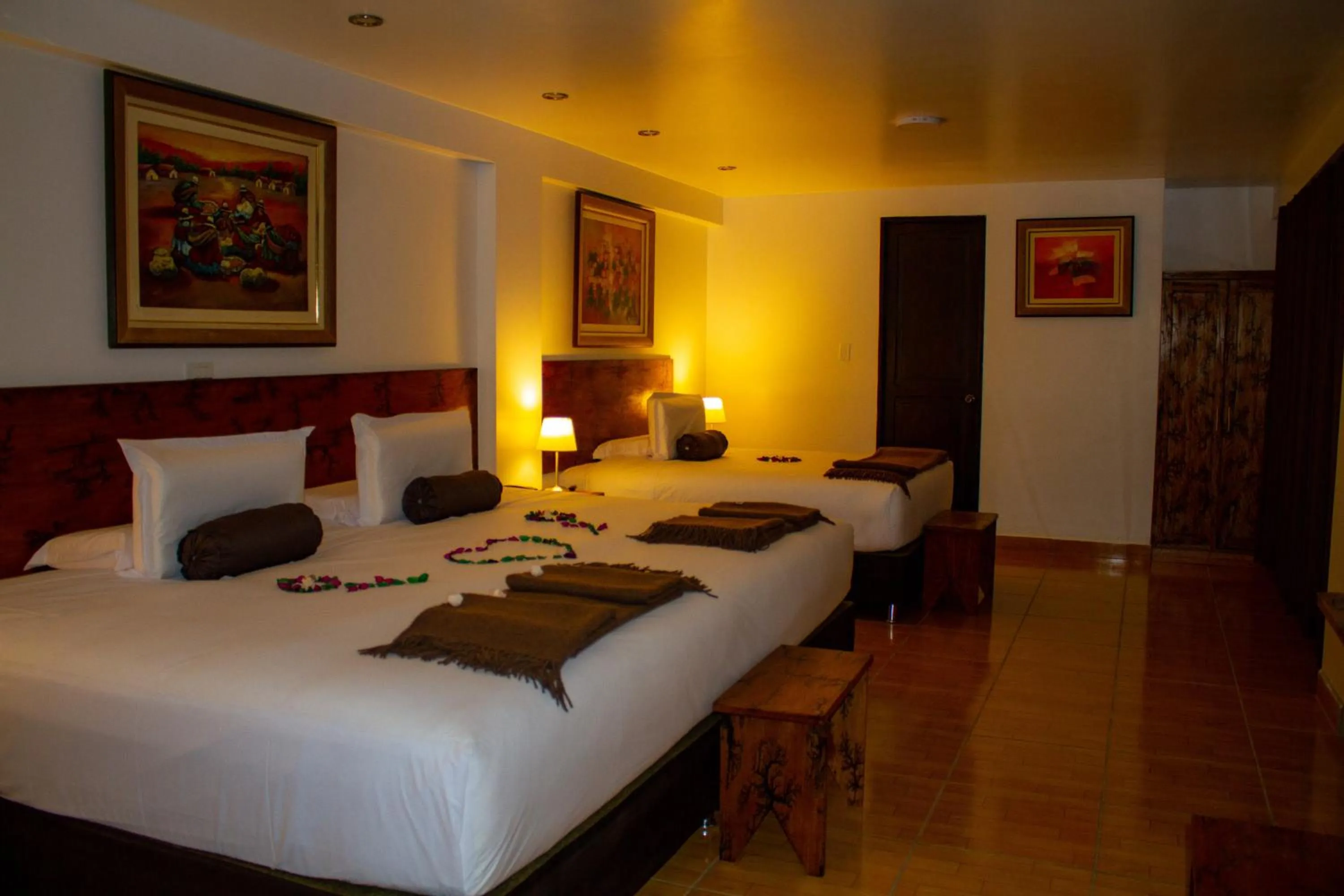 Bed in Hotel Tara Machupicchu