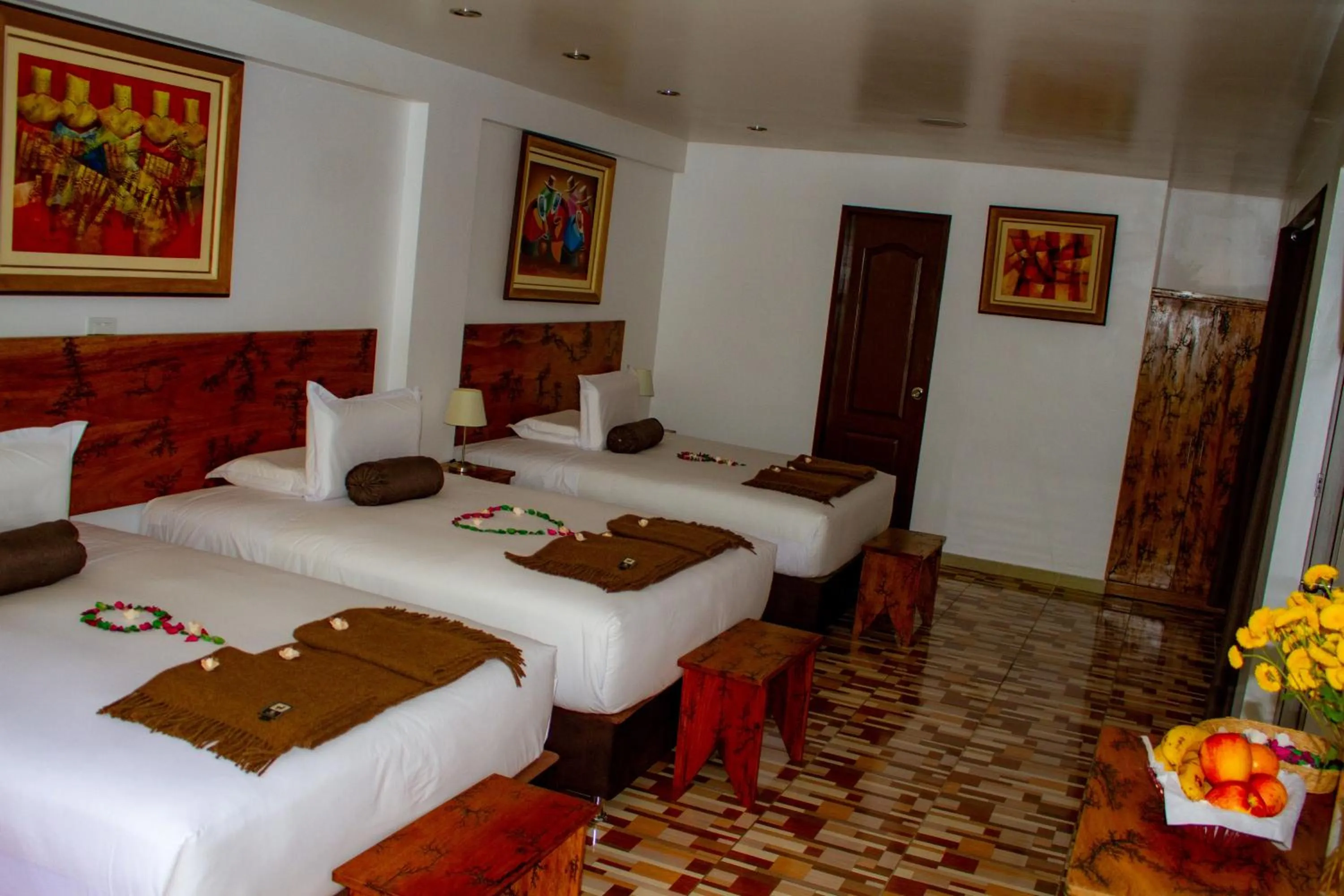 Bed in Hotel Tara Machupicchu