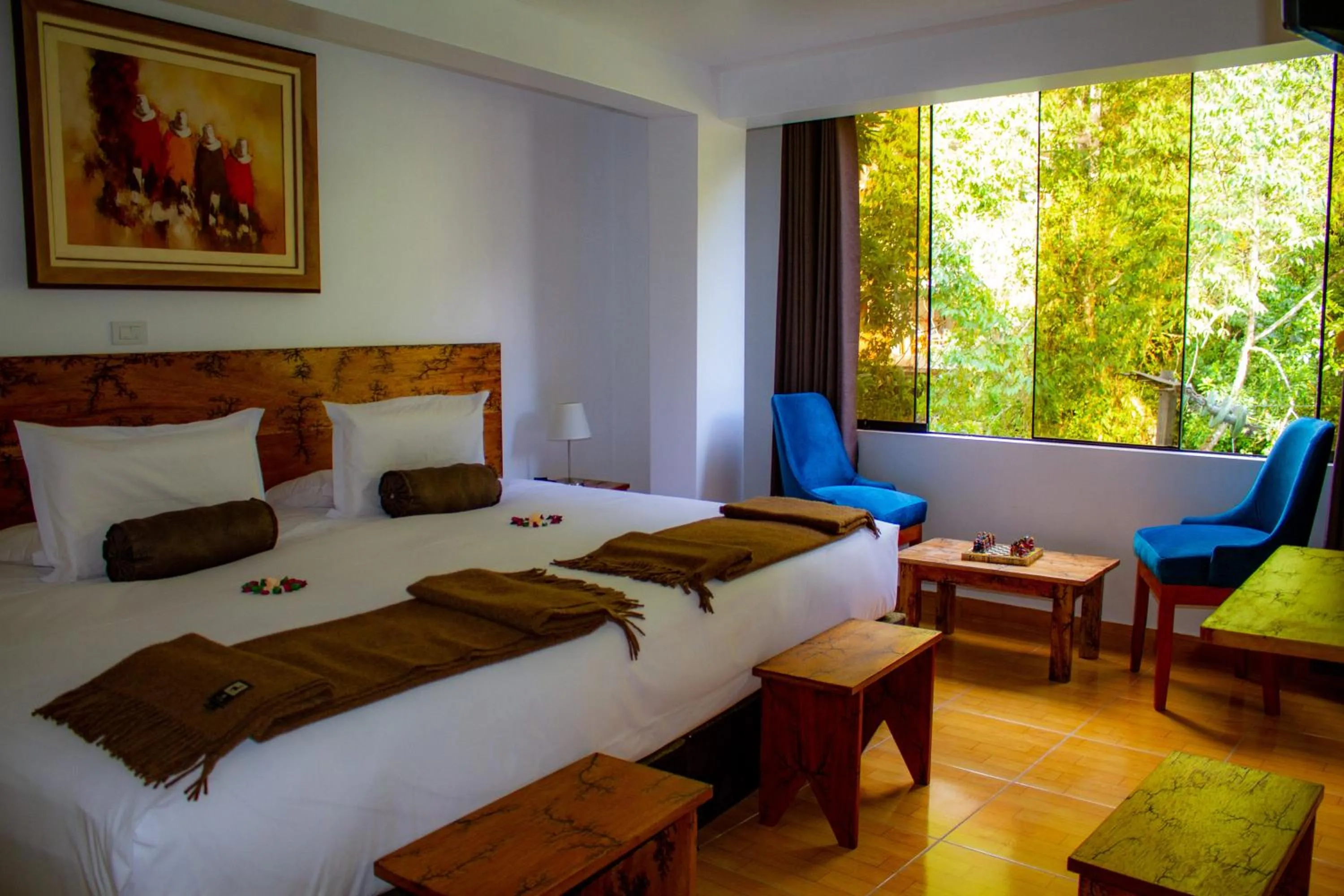 Photo of the whole room, Bed in Hotel Tara Machupicchu