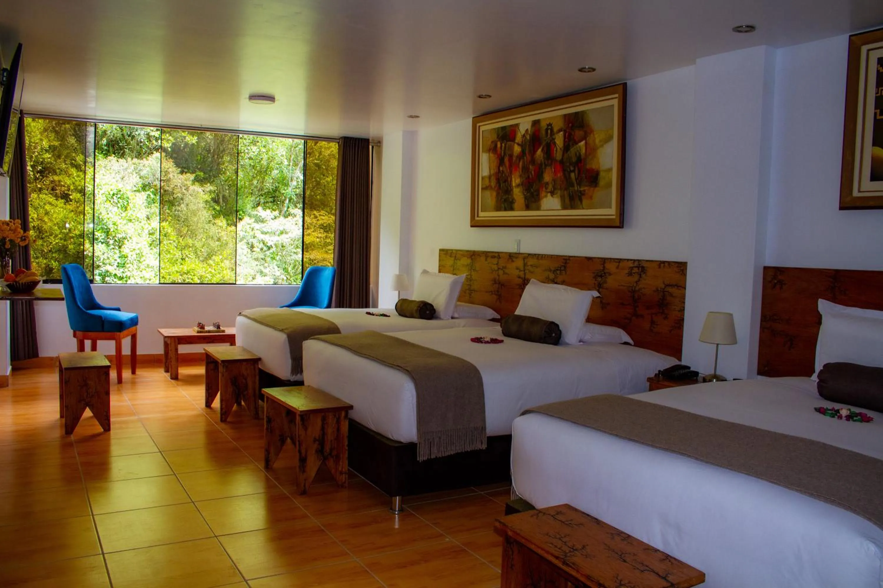 Photo of the whole room, Bed in Hotel Tara Machupicchu