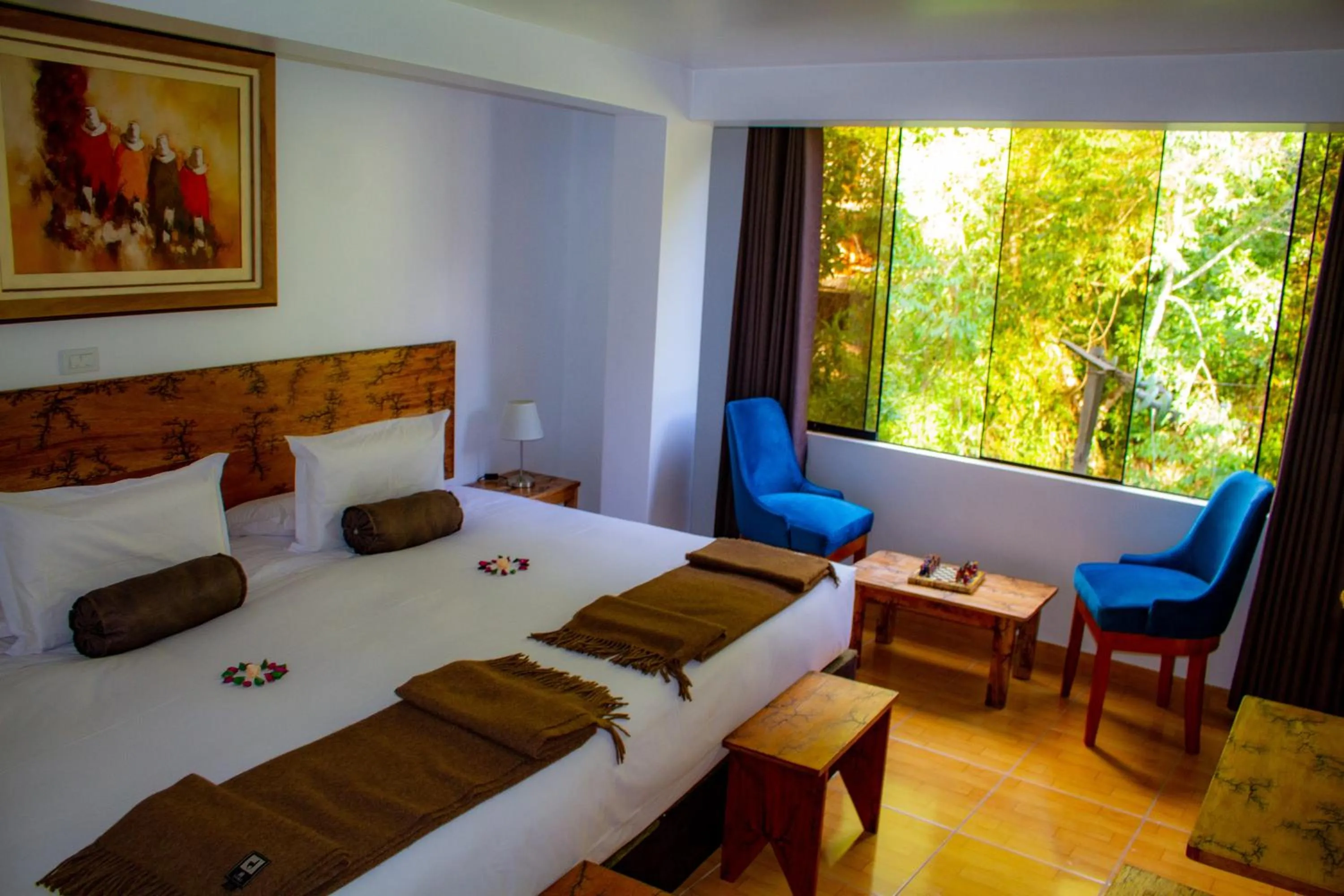 Photo of the whole room, Bed in Hotel Tara Machupicchu
