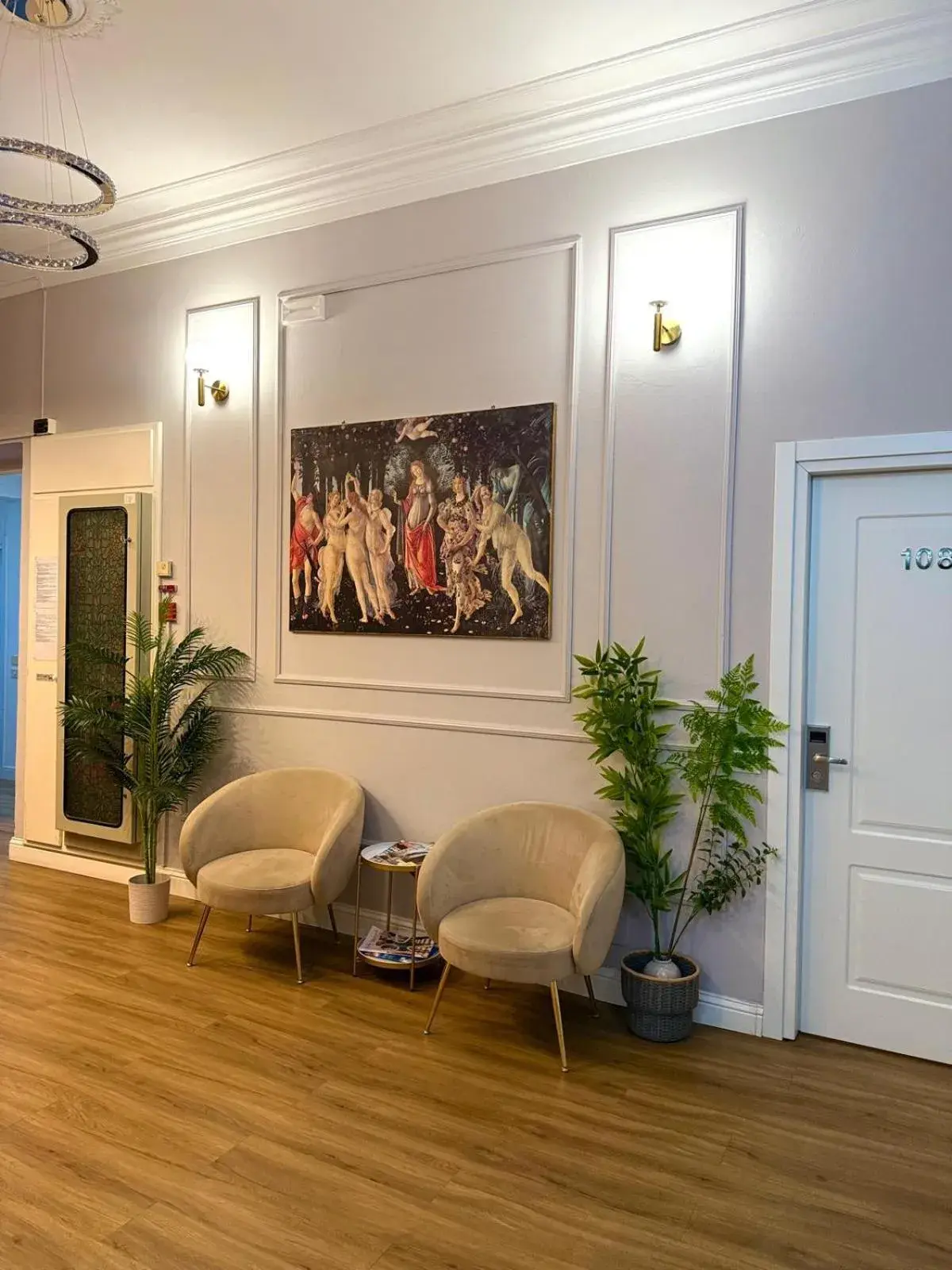 Living room in Hotel Brooklyn Living room in Hotel Brooklyn