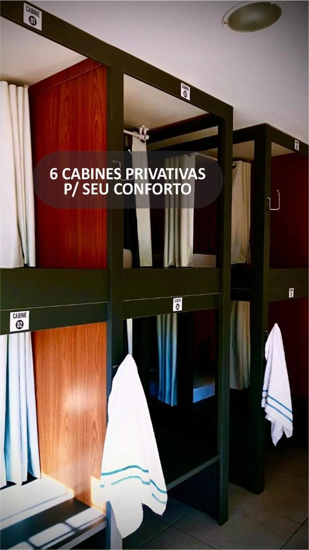 Bunk Bed in Mixed Dormitory Room in H70-Hostel 70 FLORIPA