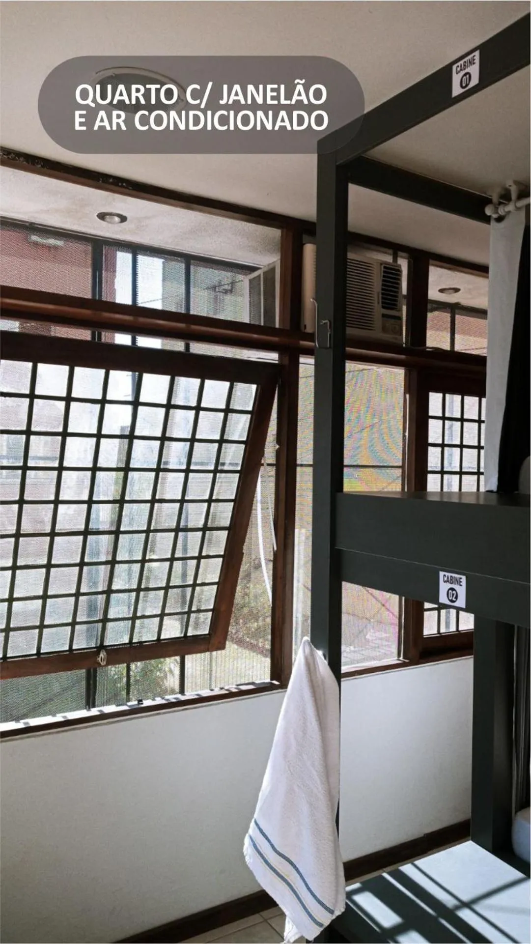 Bunk Bed in Mixed Dormitory Room in H70-Hostel 70 FLORIPA
