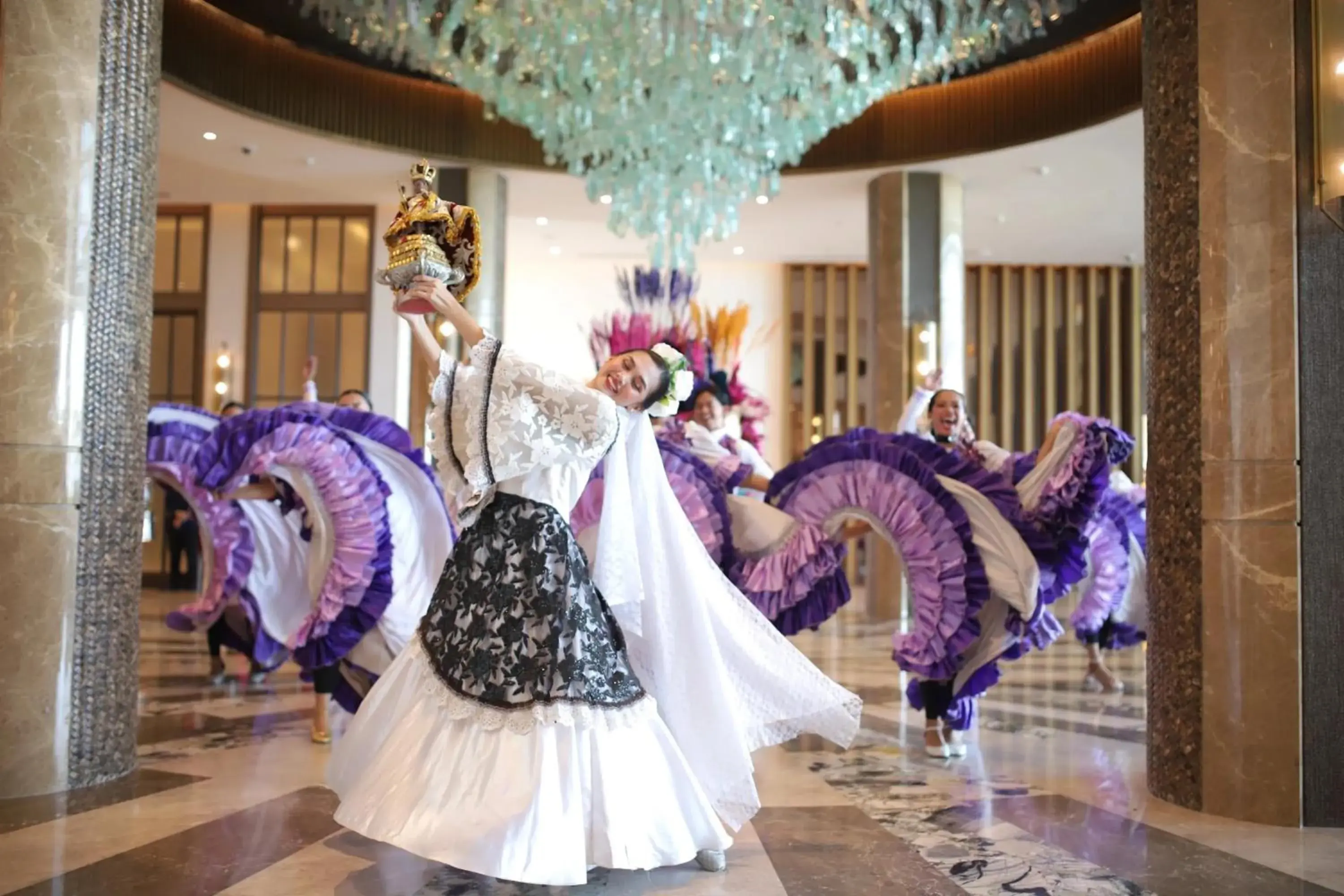 Lobby or reception in Fili Hotel at Nustar Cebu Lobby or reception in Fili Hotel at Nustar Cebu