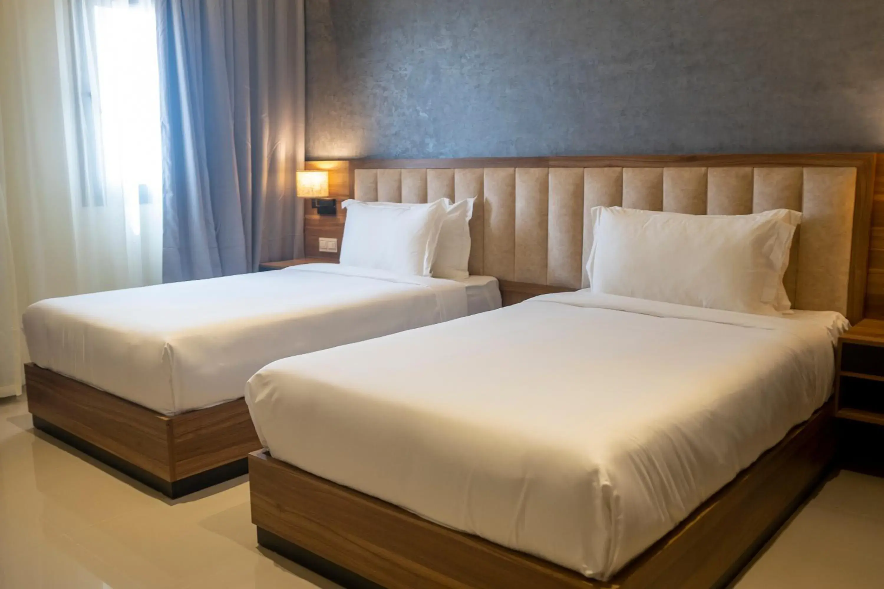 Bed in The Plaza Hotel & Resort Bed in The Plaza Hotel & Resort