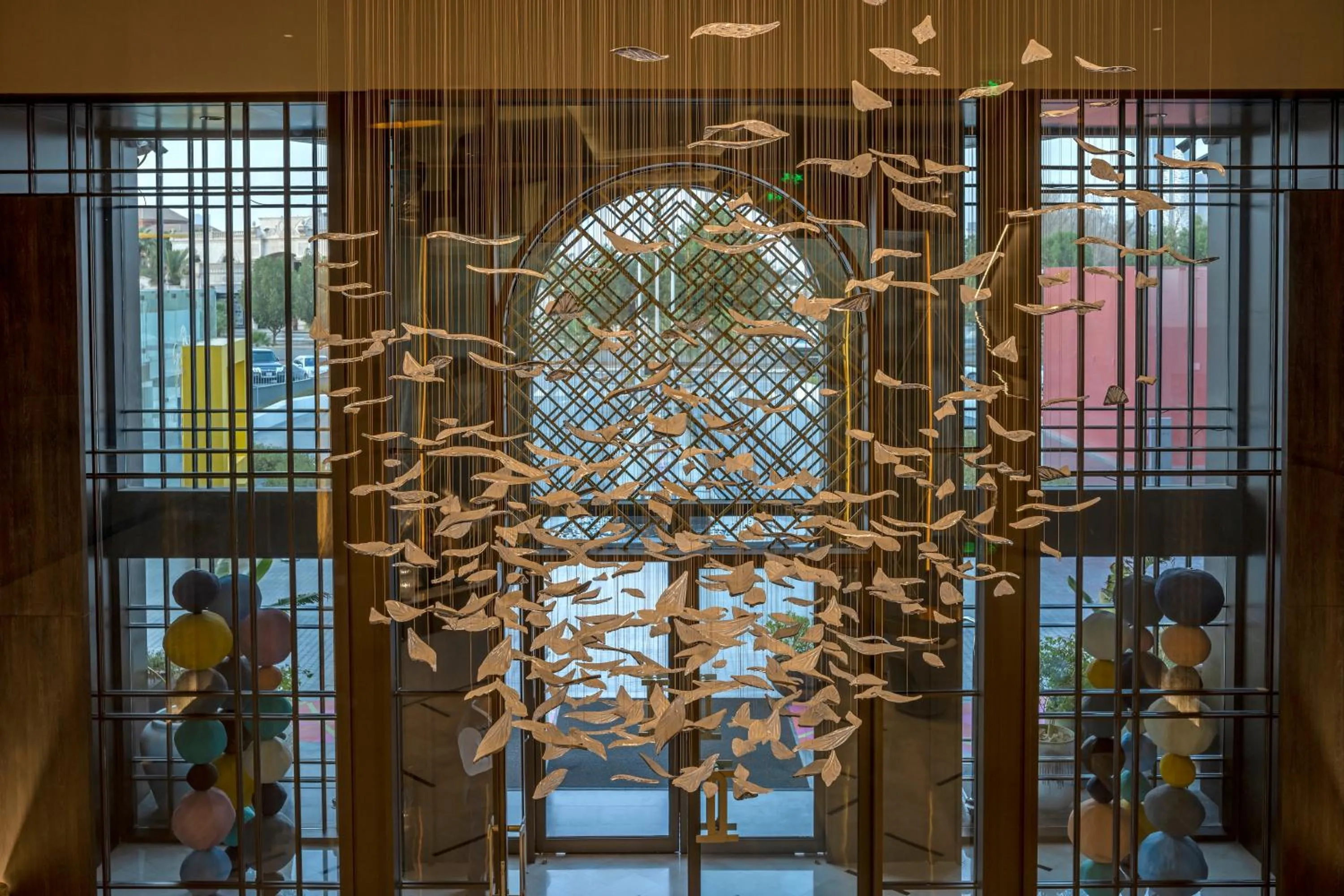 Decorative detail in Jareed Hotel Riyadh