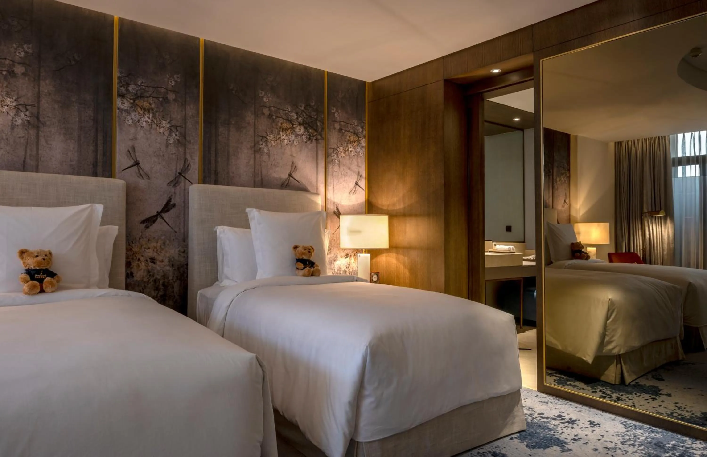 Bed in Jareed Hotel Riyadh