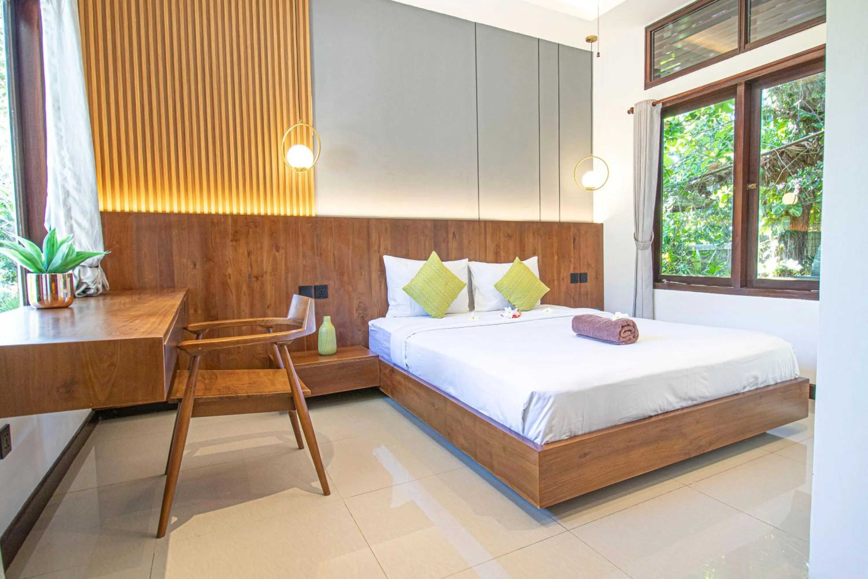 Bed in Uluwatu Yoga Resort