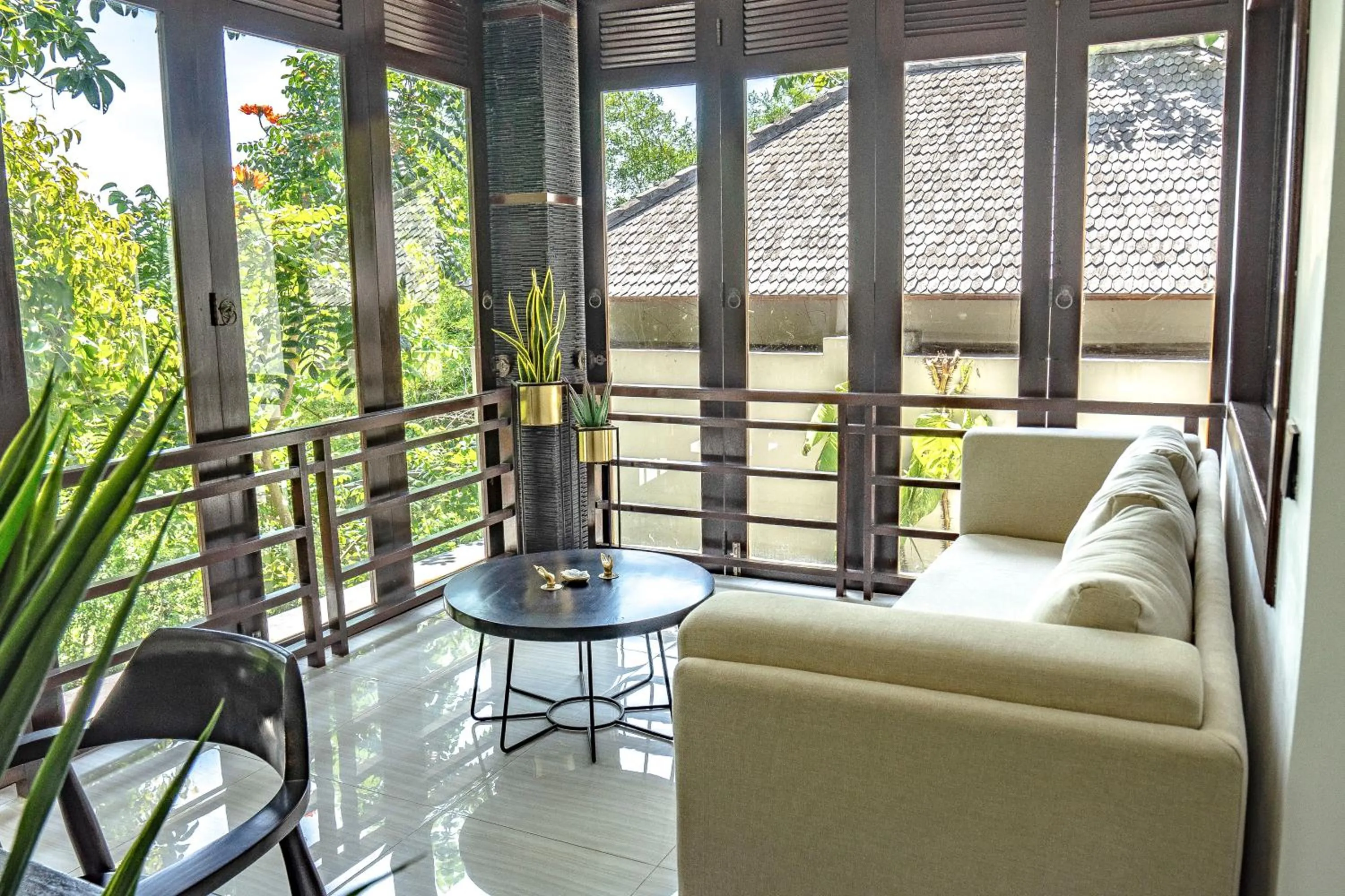 Living room in Uluwatu Yoga Resort