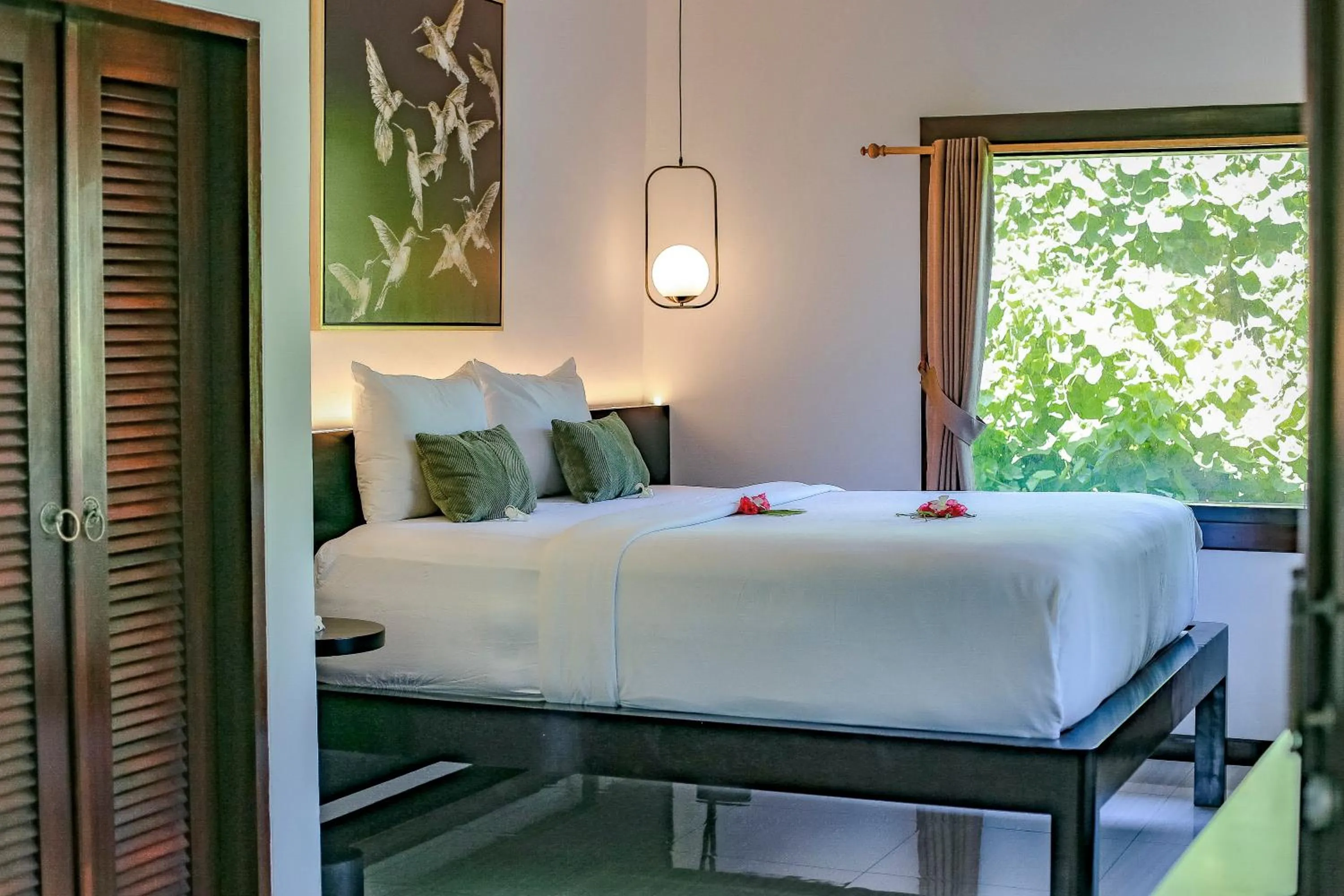 Bed in Uluwatu Yoga Resort