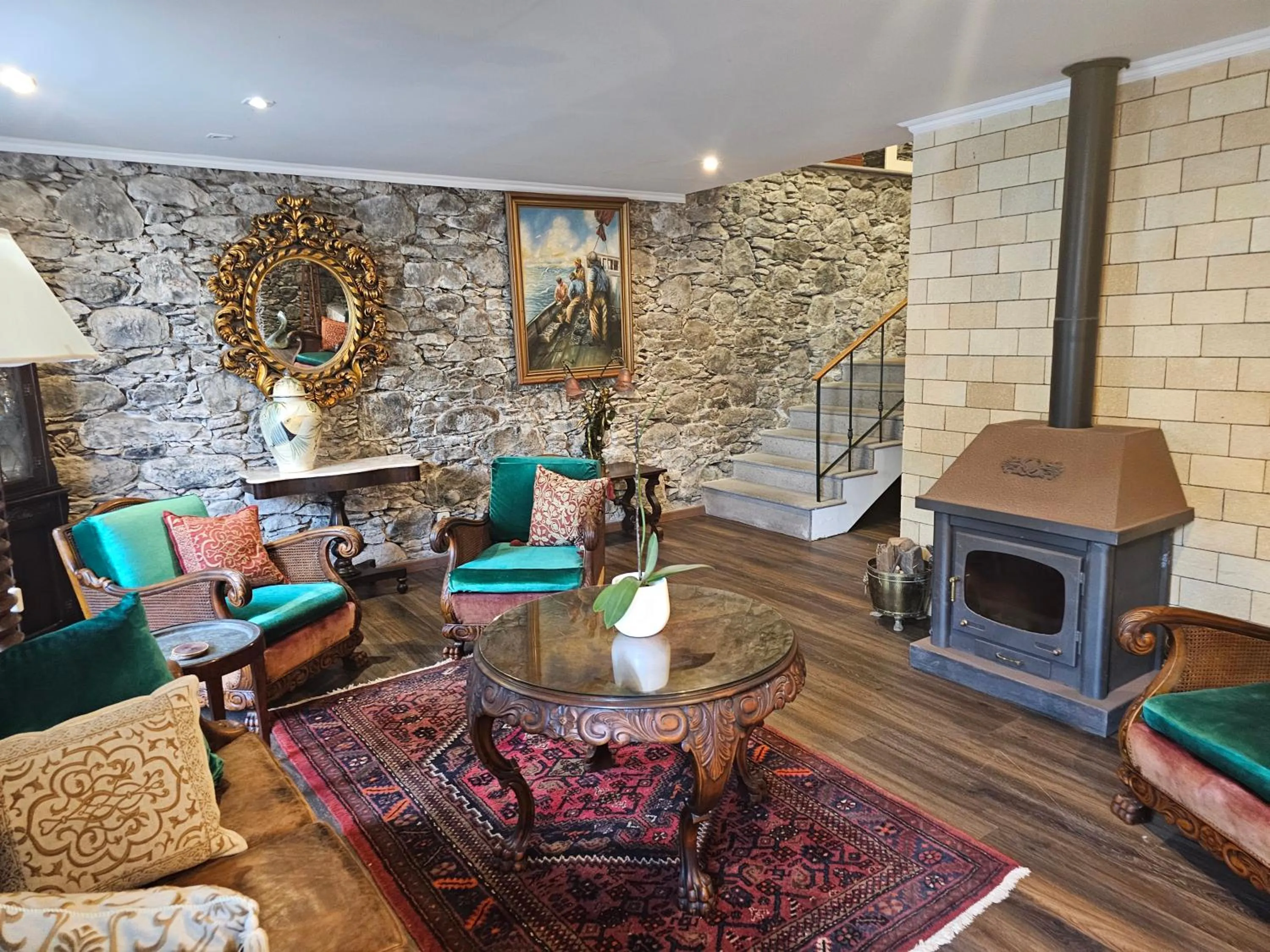 Living room in Casa Das Videiras