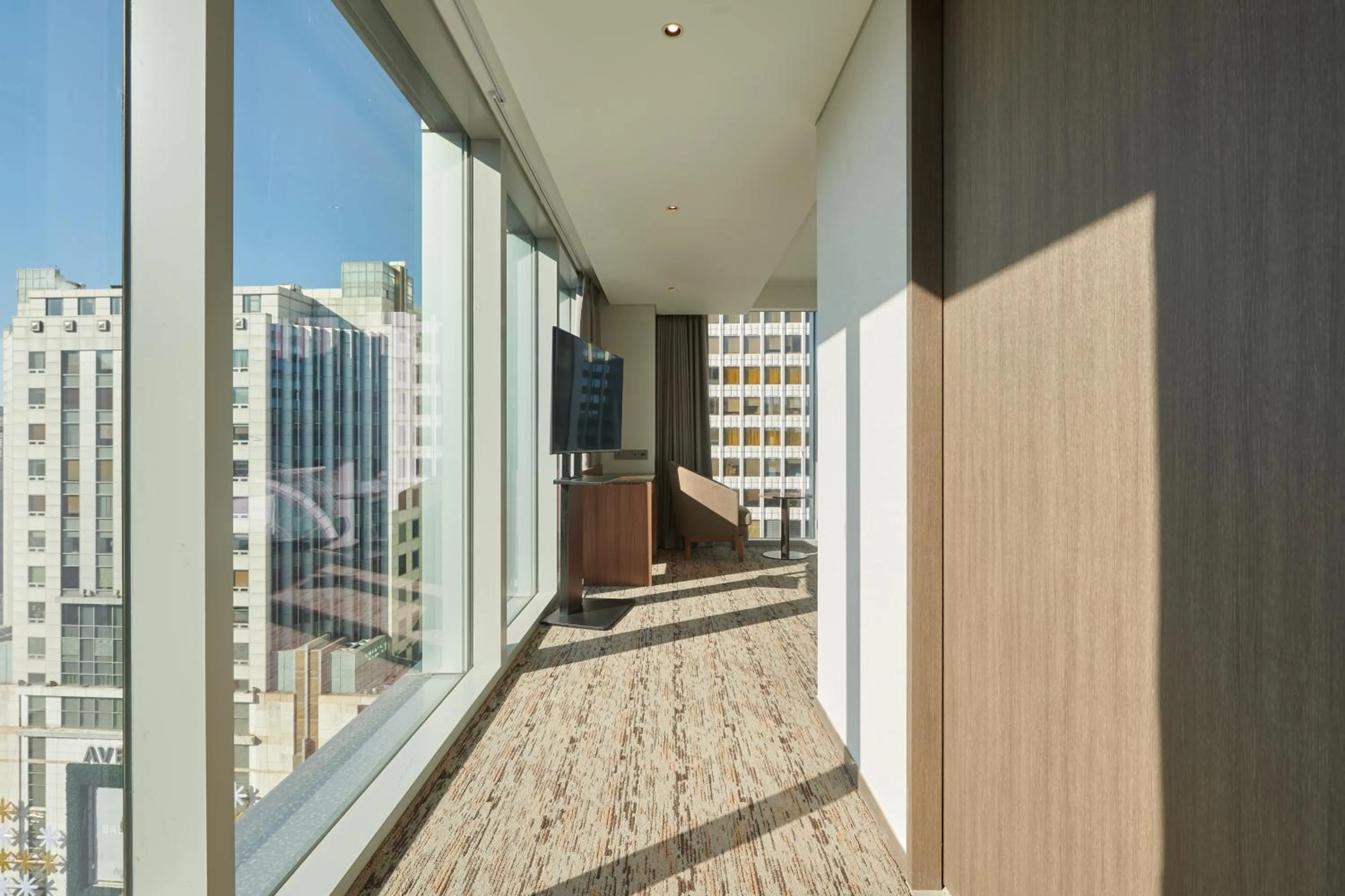 View (from property/room) in Stanford Hotel Myeongdong