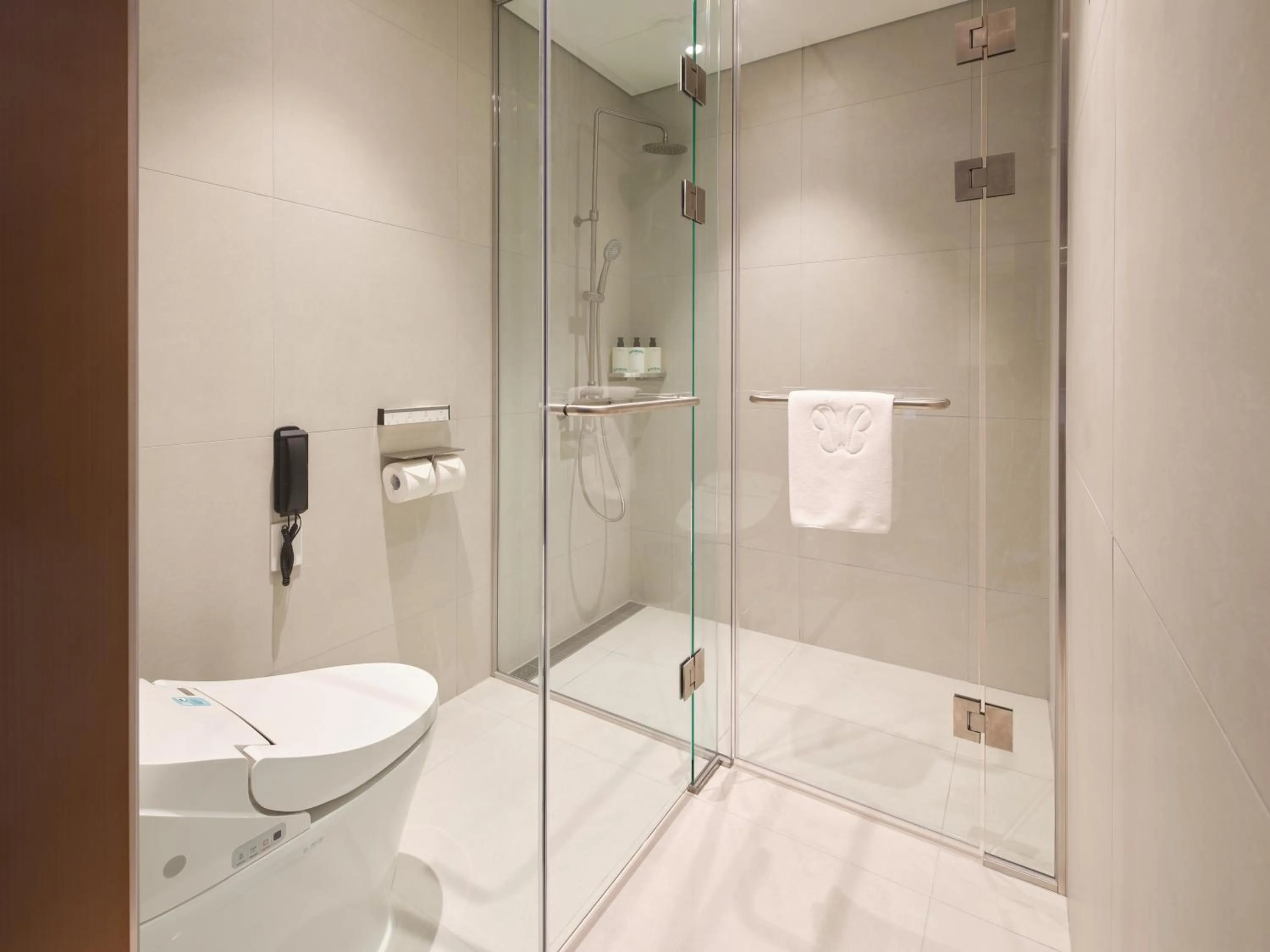 Shower in Stanford Hotel Myeongdong