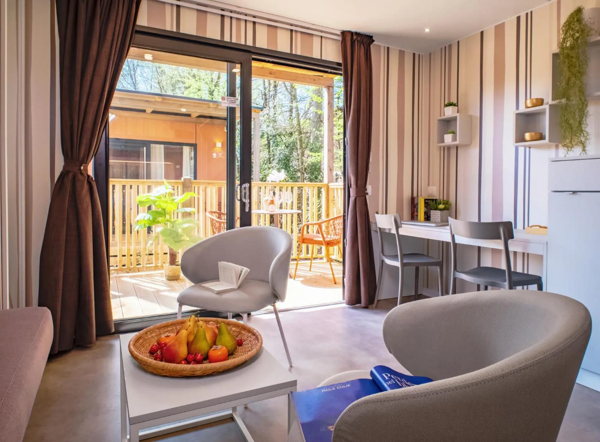 Seating area in Club del Sole Bologna Easy Camping Village