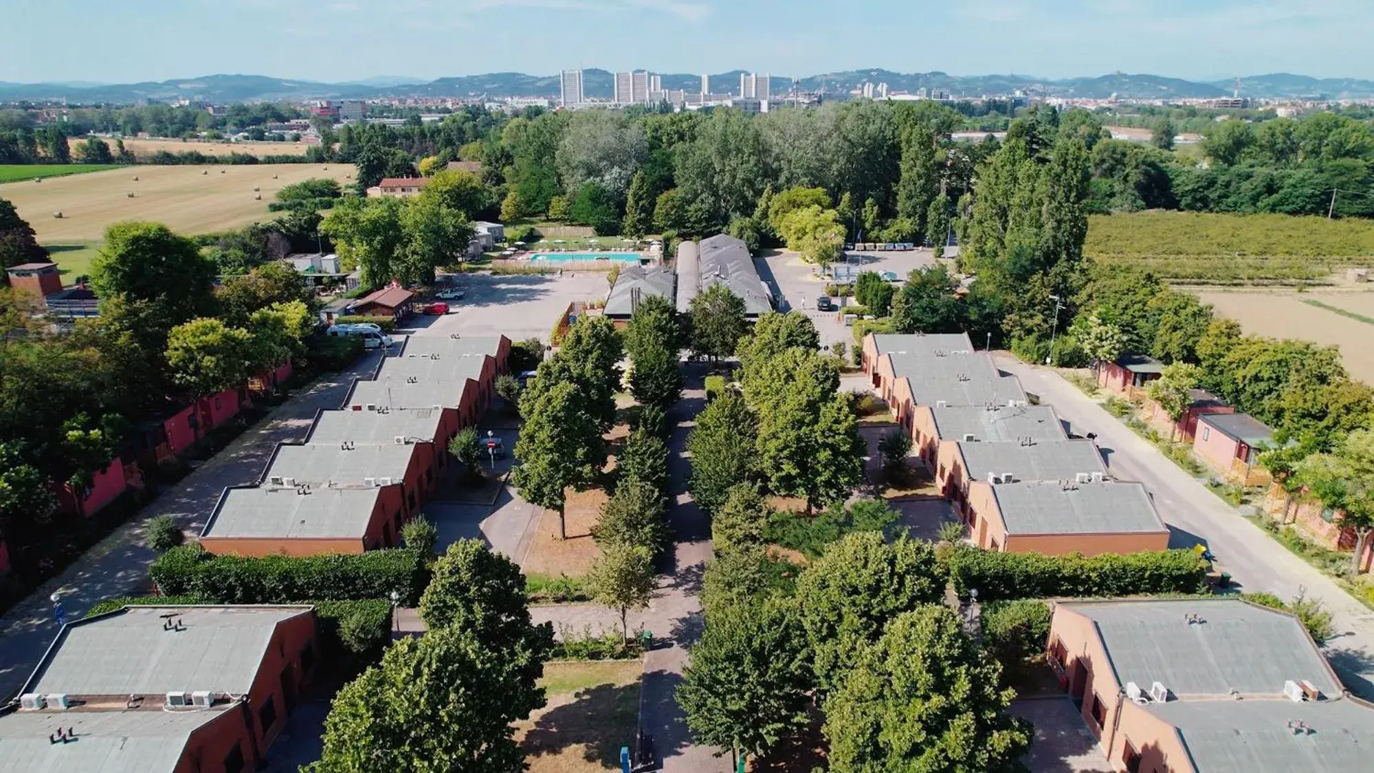 Street view in Club del Sole Bologna Easy Camping Village Street view in Club del Sole Bologna Easy Camping Village