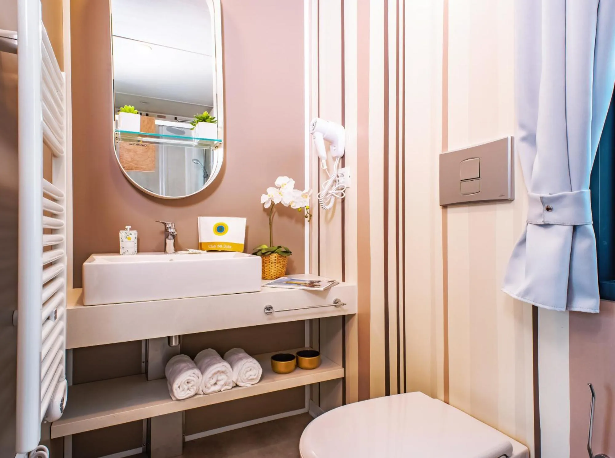 Bathroom in Club del Sole Bologna Easy Camping Village