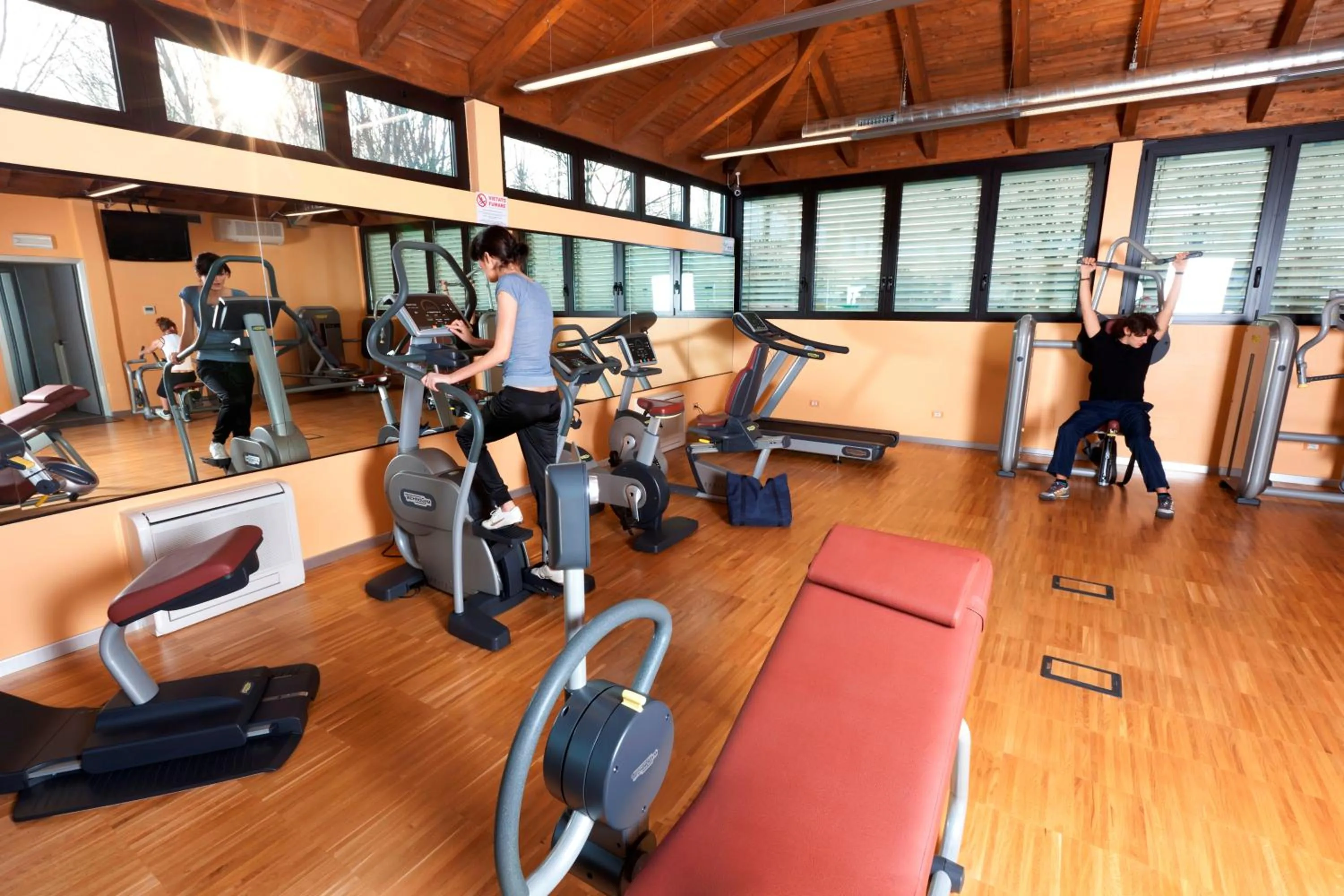 Fitness centre/facilities in Club del Sole Bologna Easy Camping Village