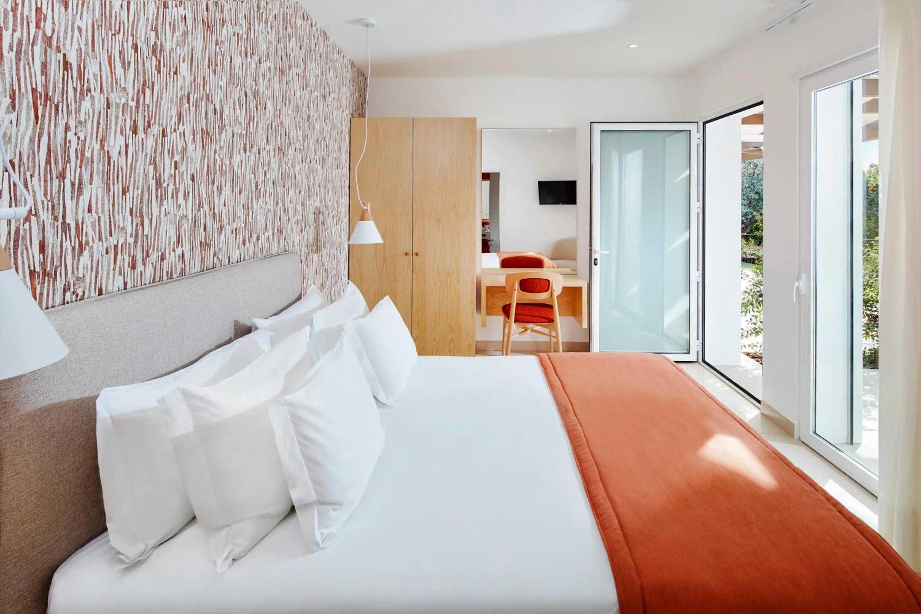 Patio, Bed in Quinta Dos Perfumes