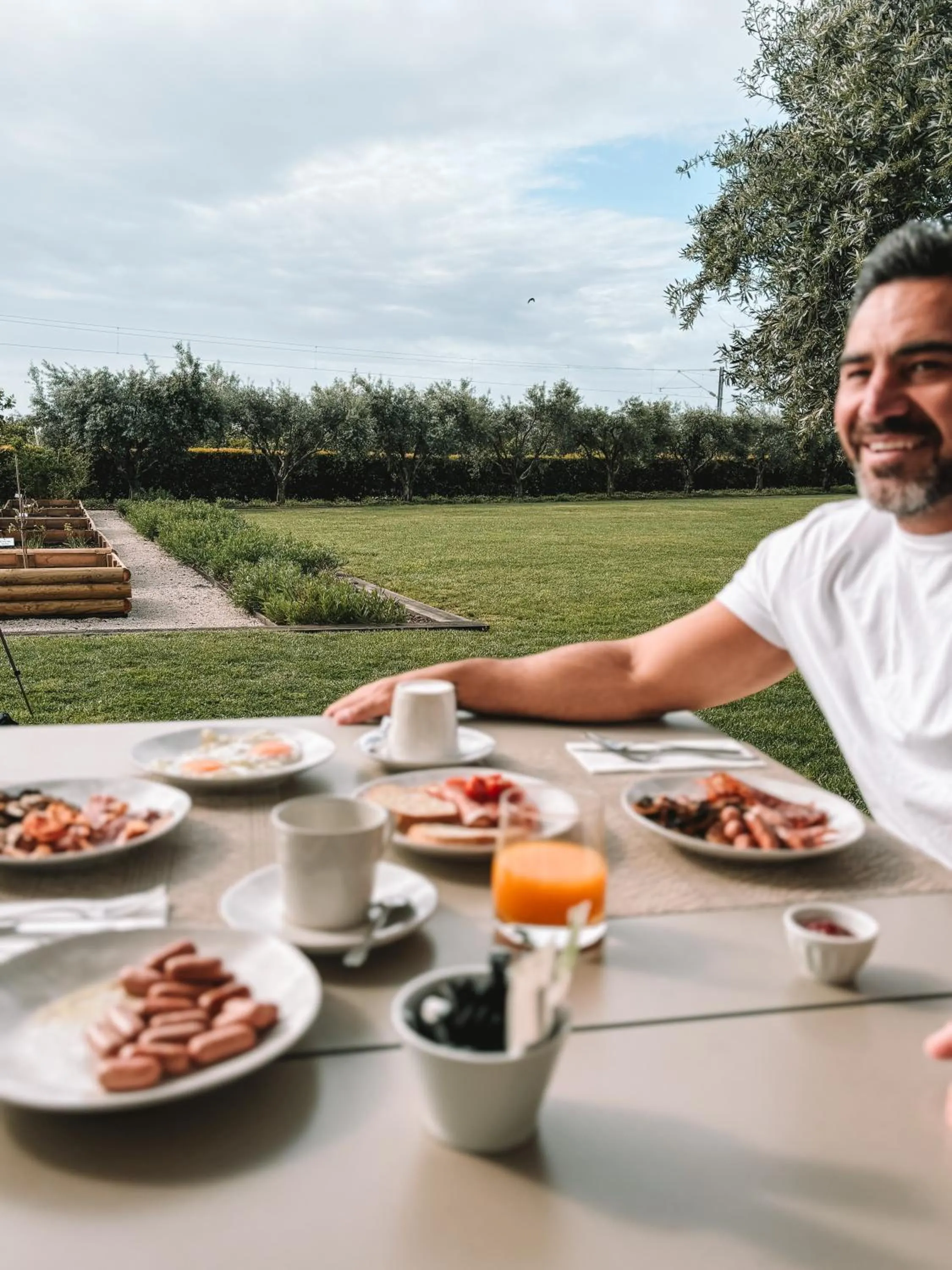 Dining area in Quinta Dos Perfumes