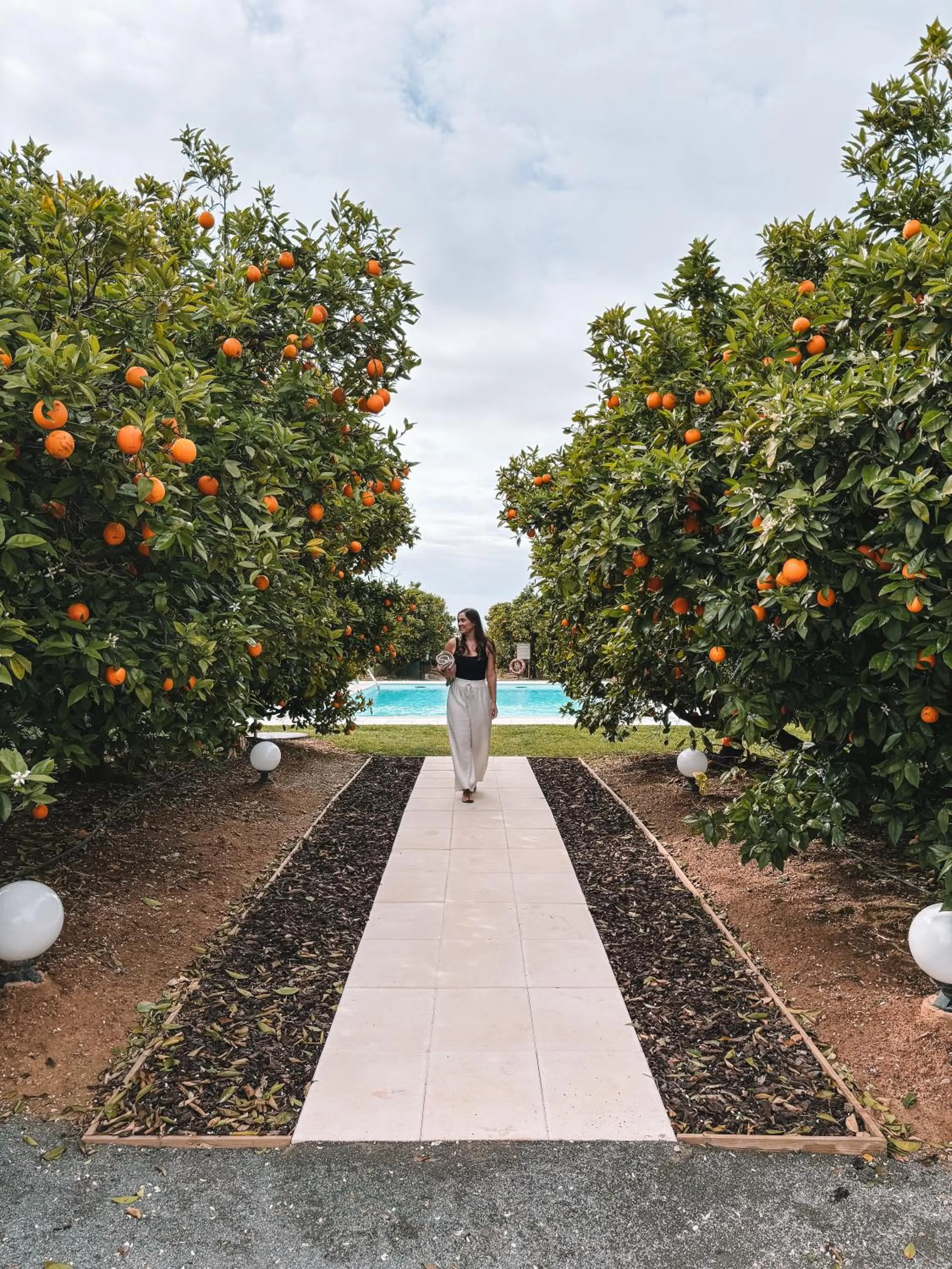 Swimming pool in Quinta Dos Perfumes
